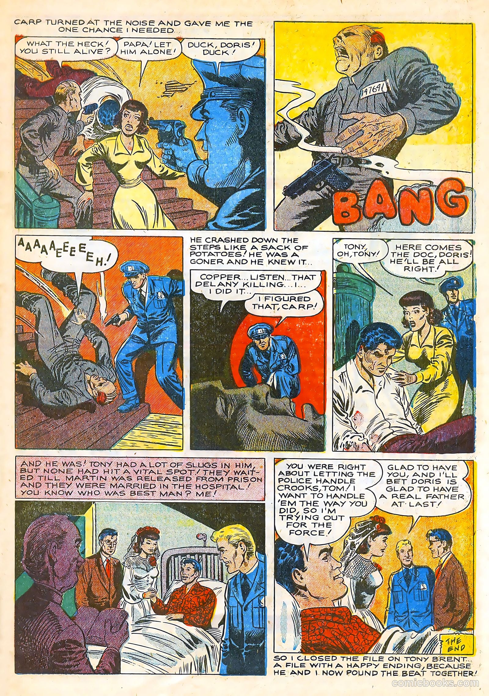 Police Against Crime #1 (1954) — page 9 of 36