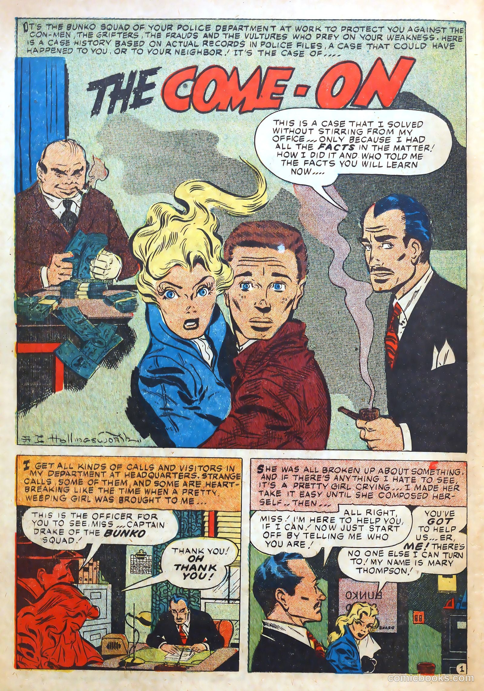 Police Against Crime #1 (1954) — page 12 of 36