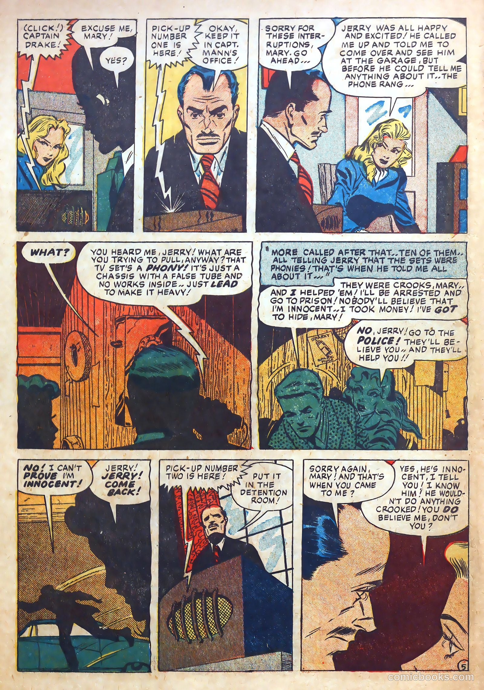 Police Against Crime #1 (1954) — page 16 of 36