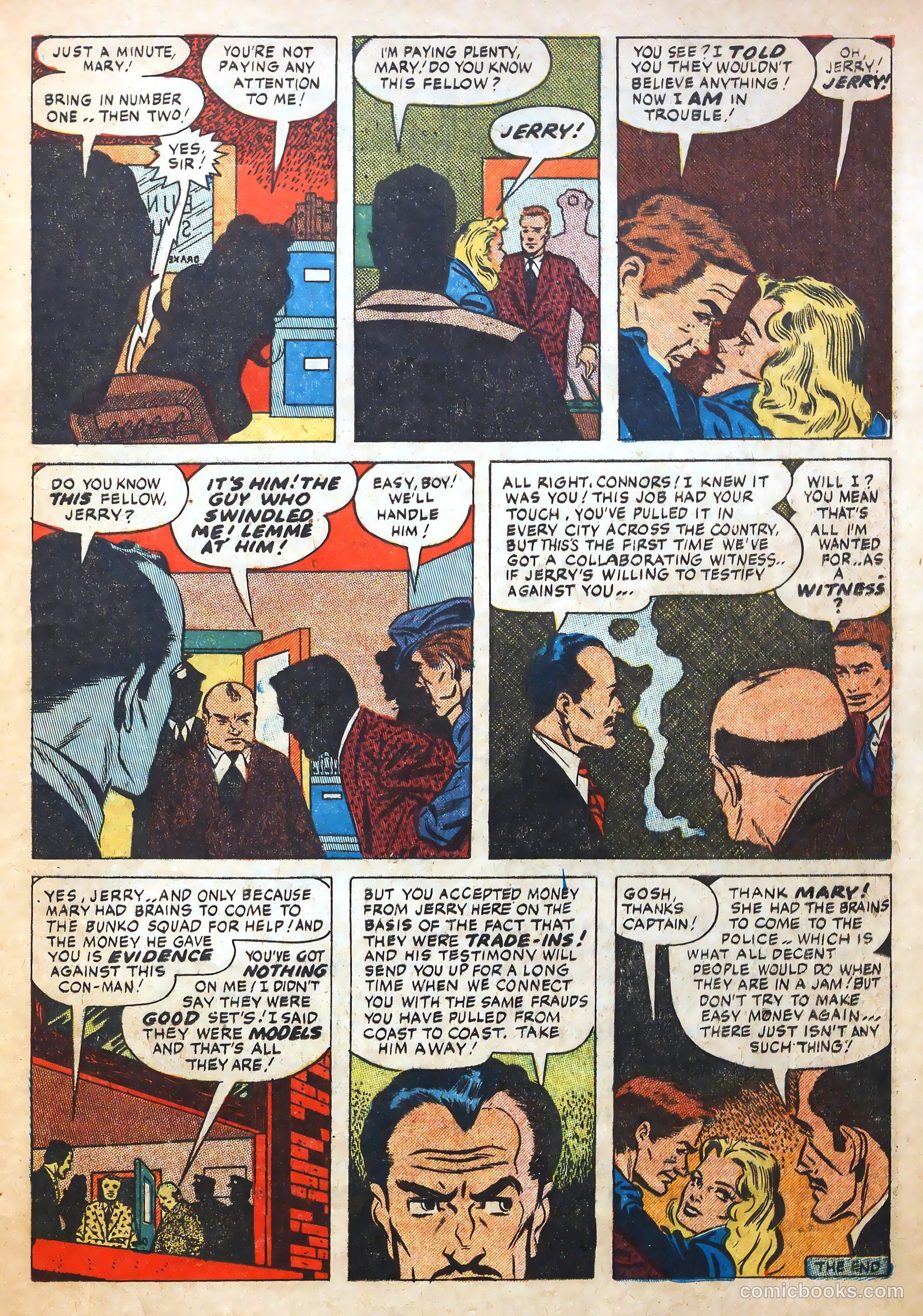 Police Against Crime #1 (1954) — page 17 of 36