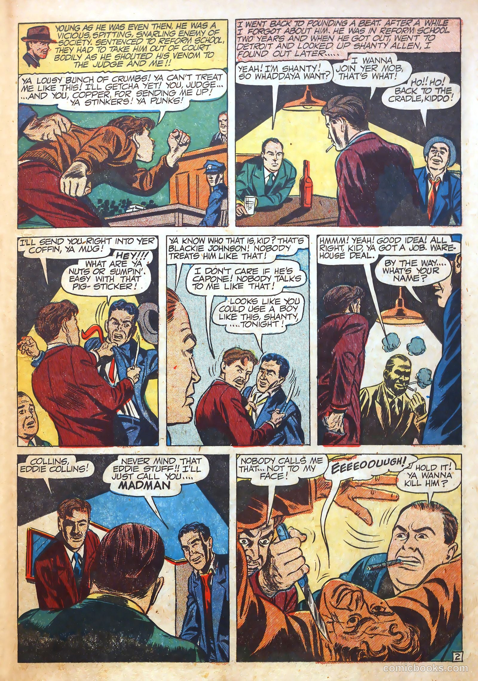 Police Against Crime #1 (1954) — page 21 of 36
