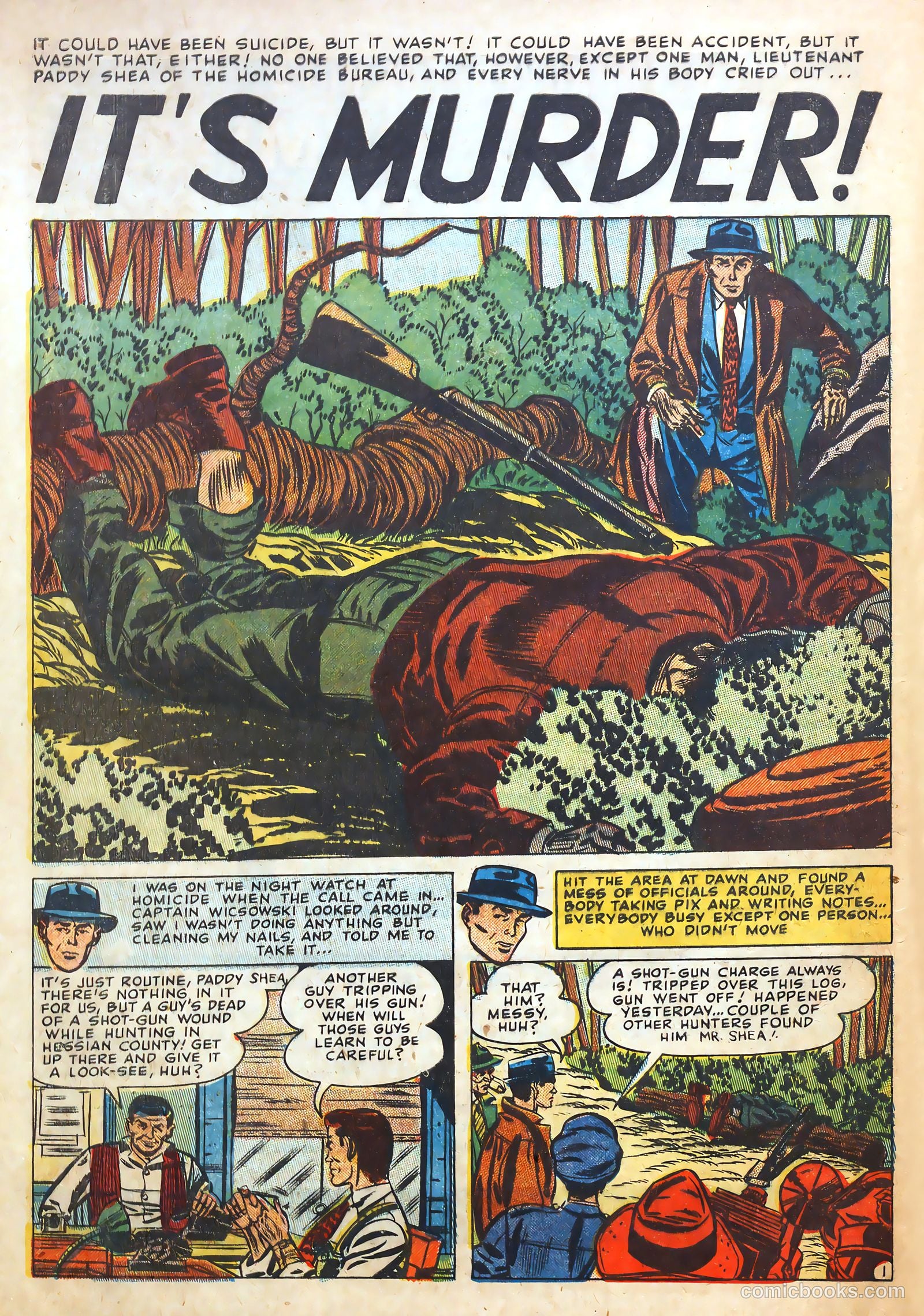 Police Against Crime #1 (1954) — page 28 of 36
