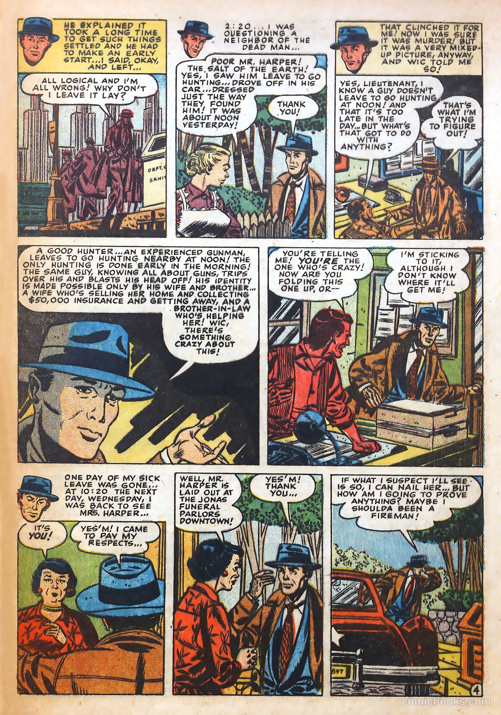 Police Against Crime #1 (1954) — page 31 of 36