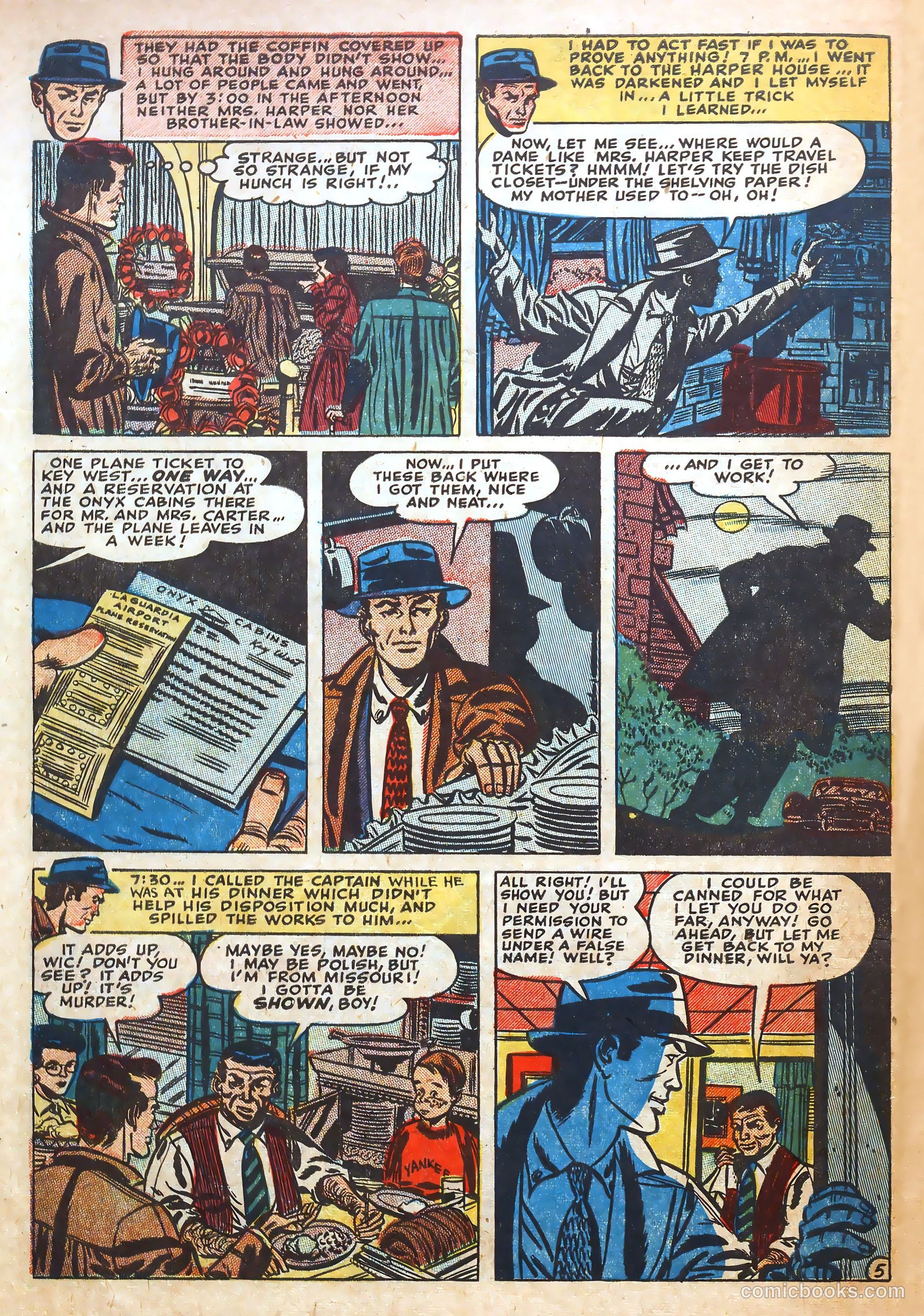 Police Against Crime #1 (1954) — page 32 of 36