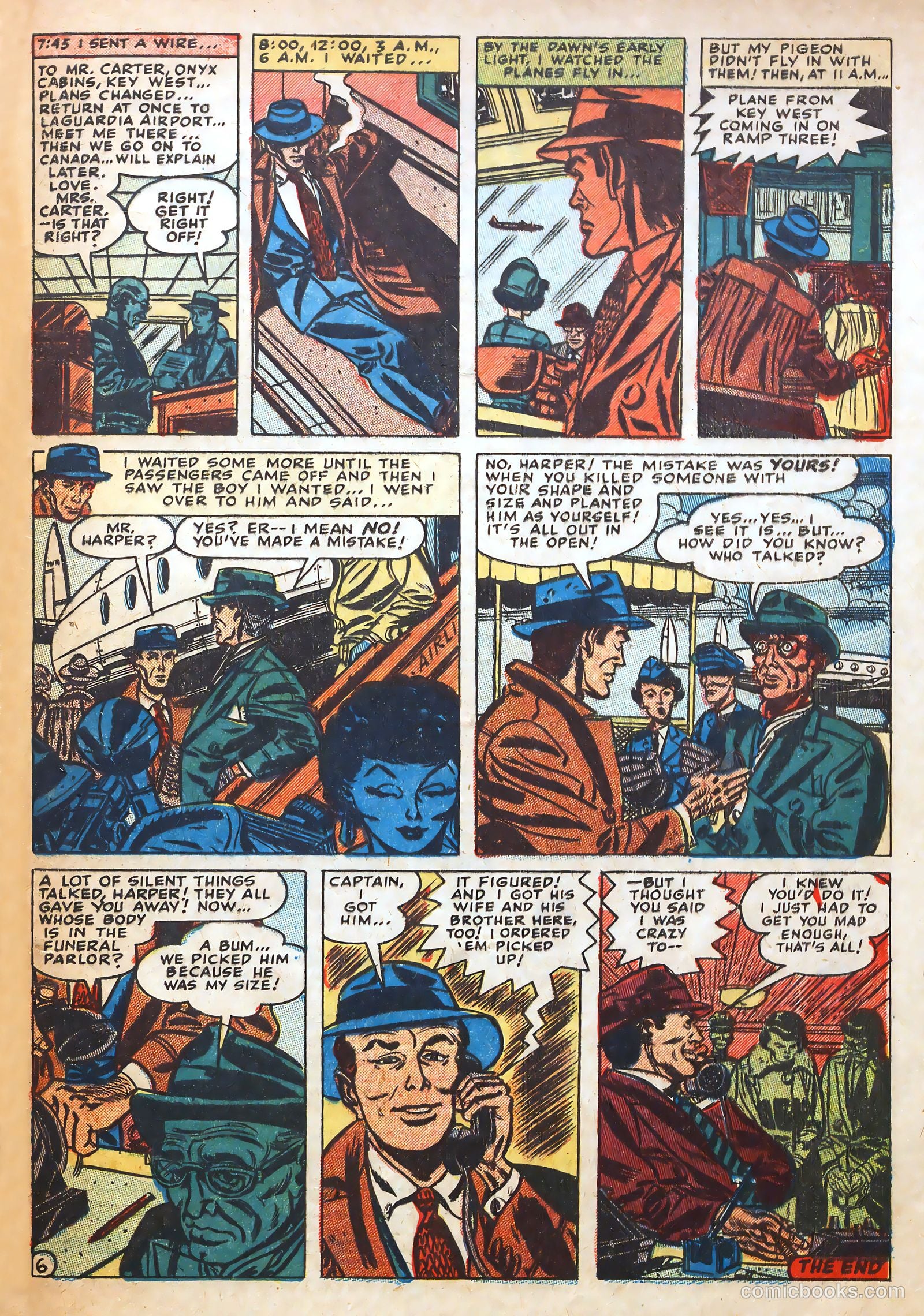 Police Against Crime #1 (1954) — page 33 of 36
