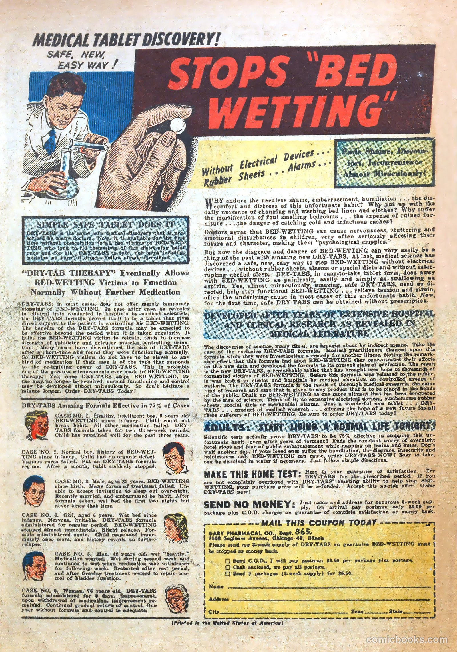 Police Against Crime #1 (1954) — page 34 of 36