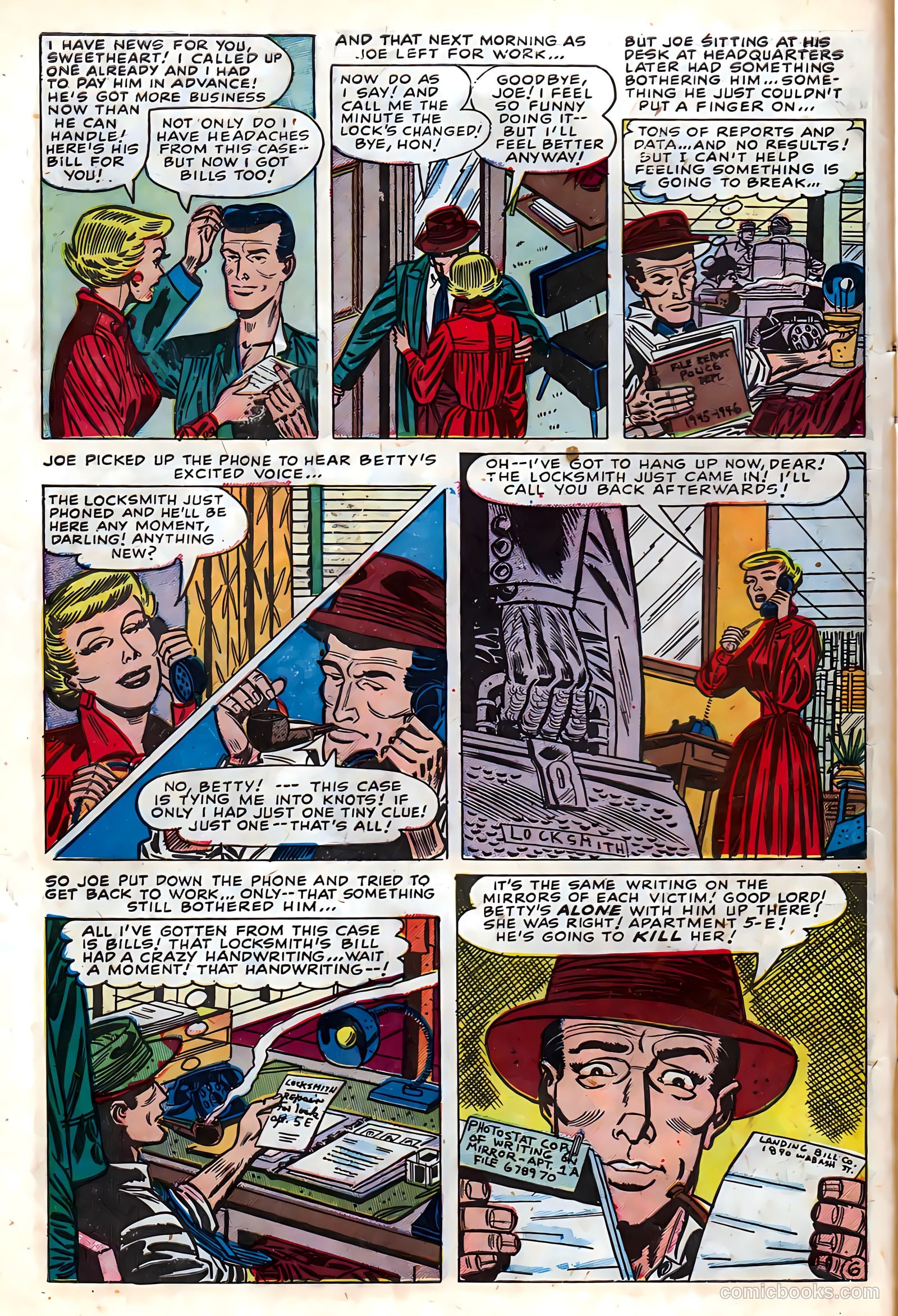 Police Against Crime #2 (1954) — page 8 of 36