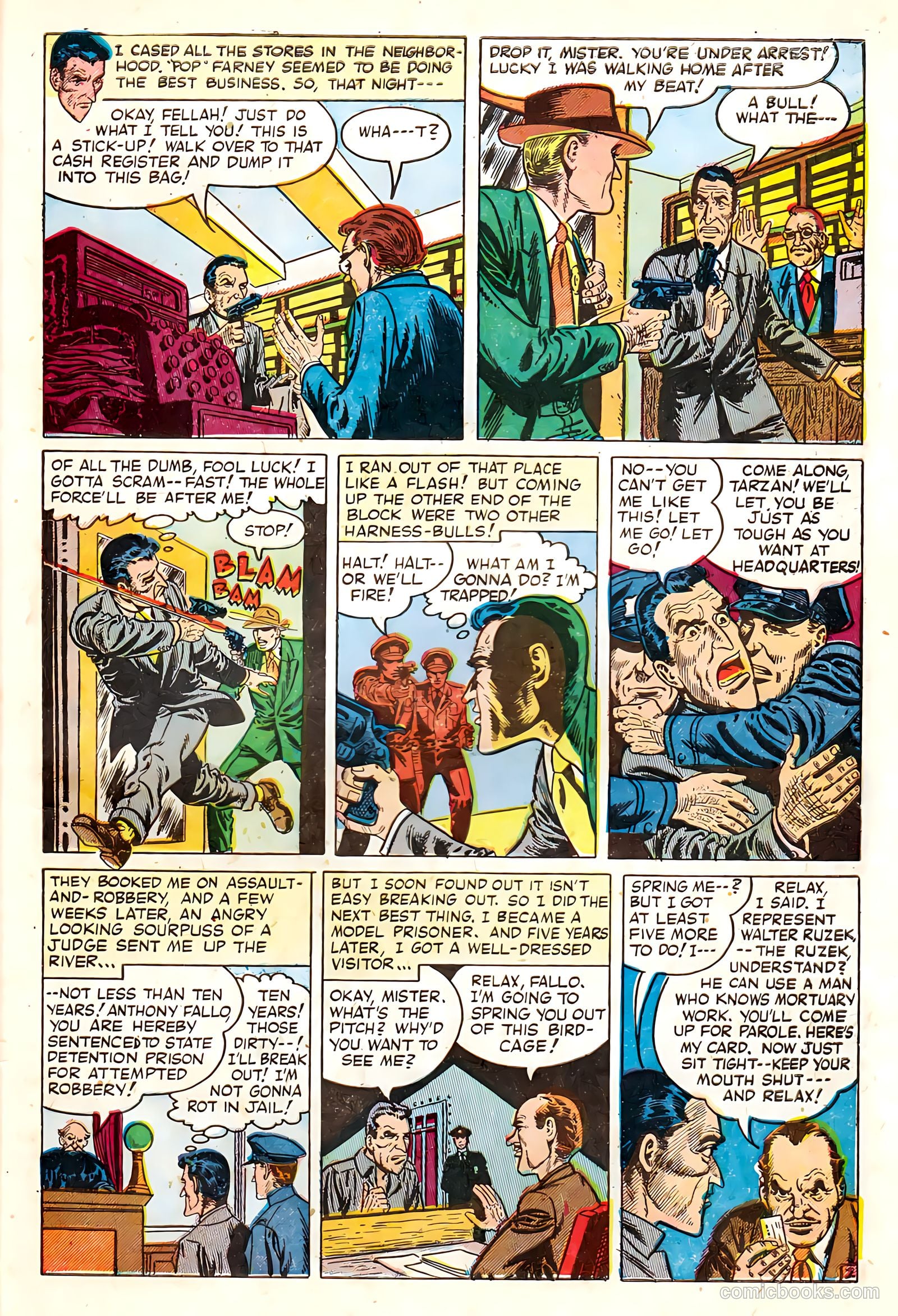 Police Against Crime #2 (1954) — page 29 of 36