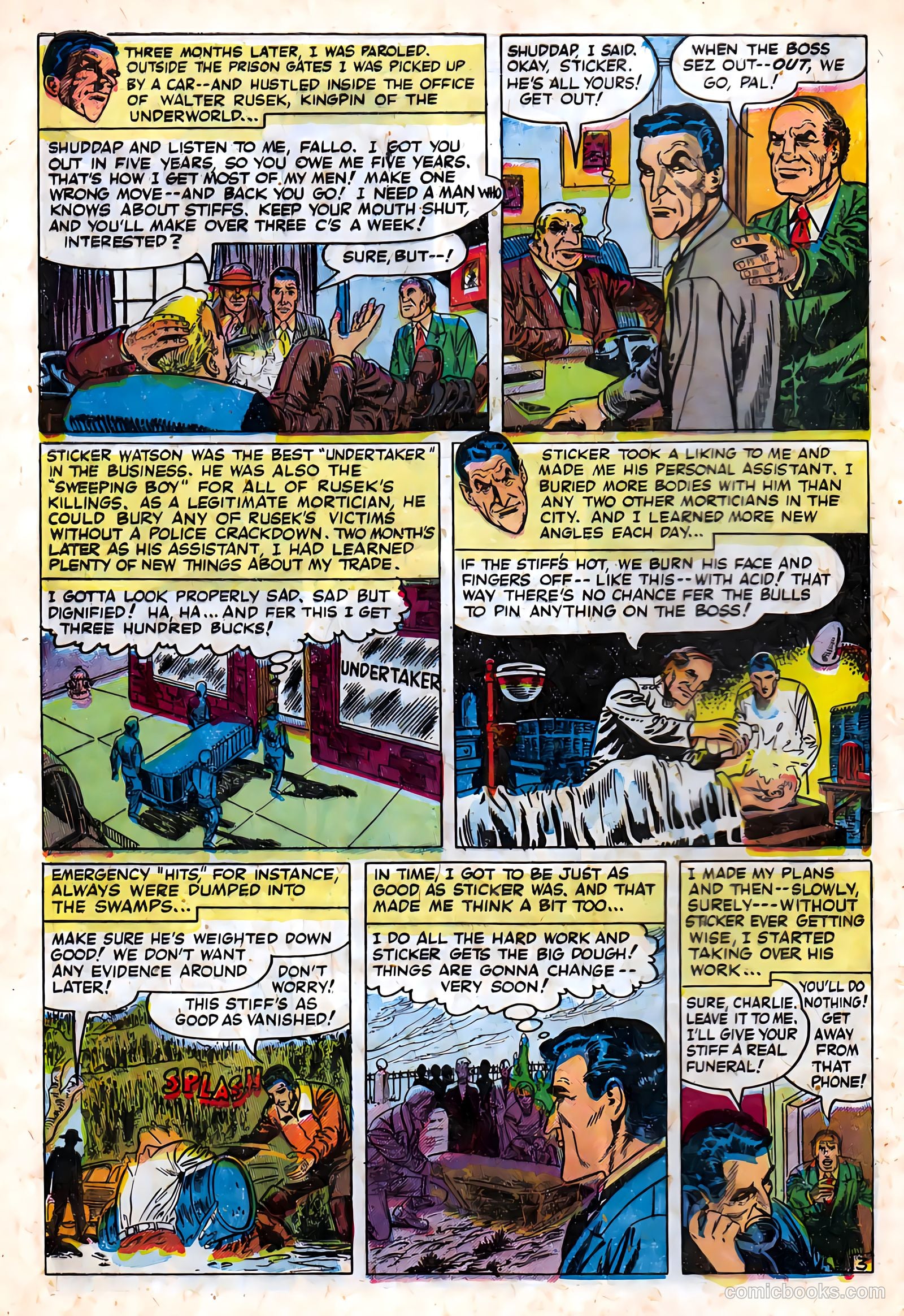 Police Against Crime #2 (1954) — page 30 of 36