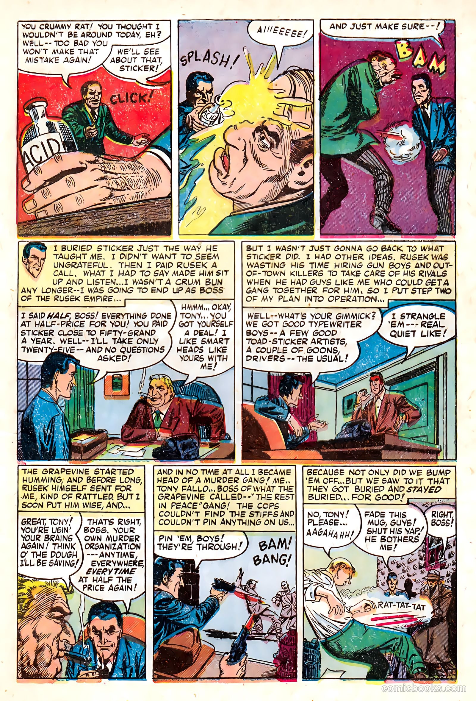 Police Against Crime #2 (1954) — page 31 of 36