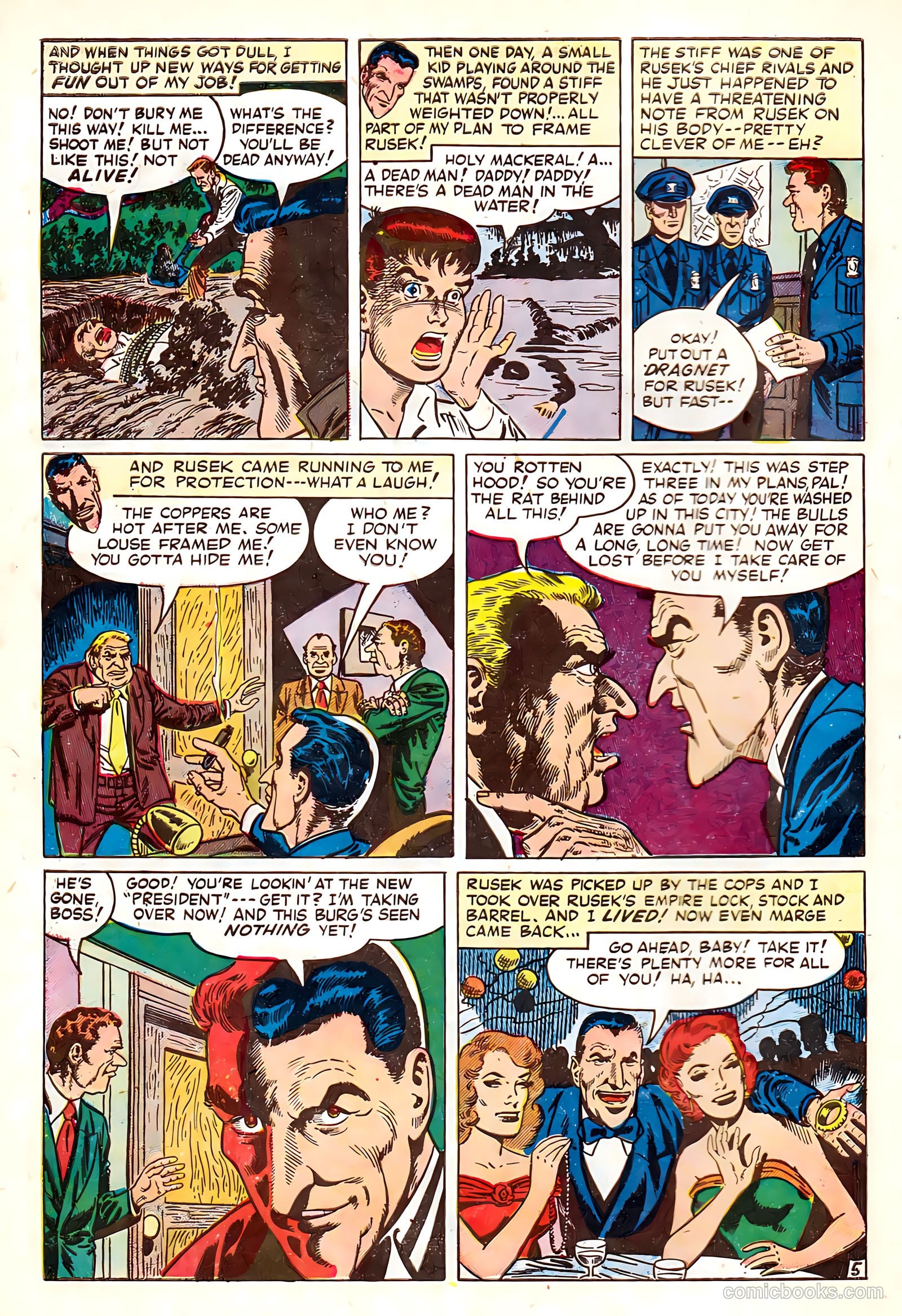 Police Against Crime #2 (1954) — page 32 of 36