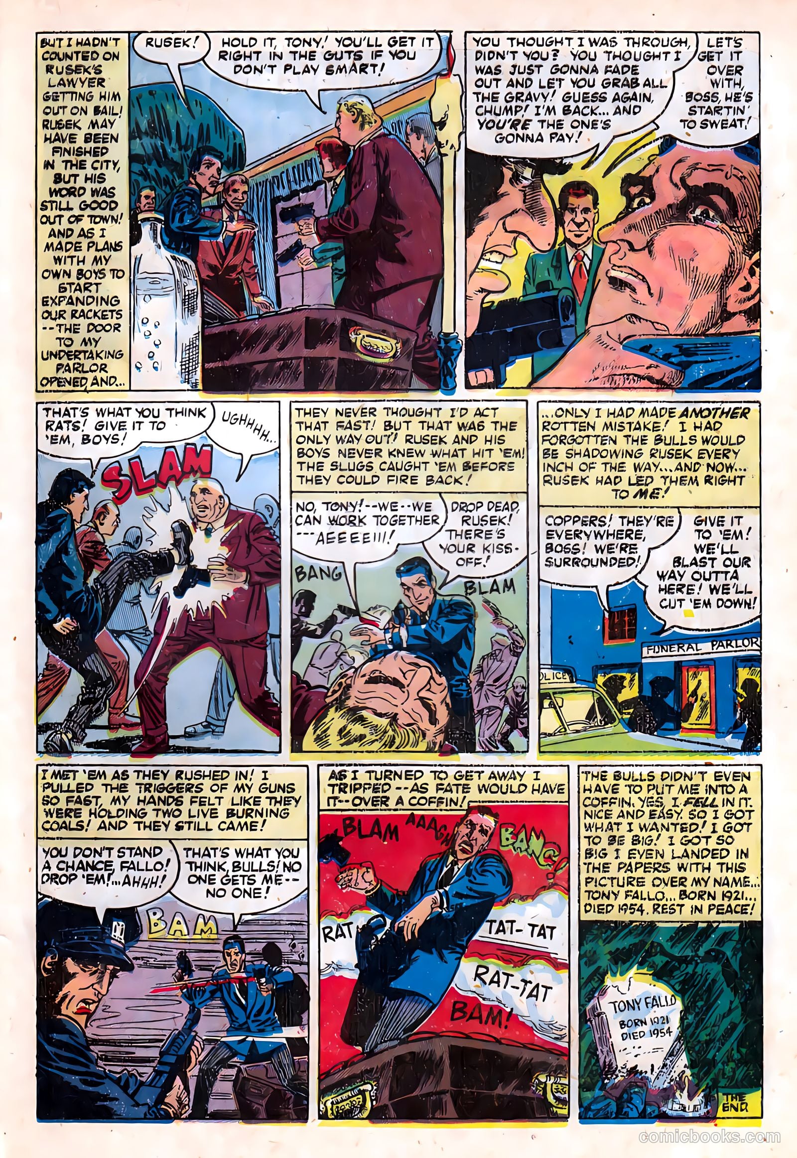 Police Against Crime #2 (1954) — page 33 of 36