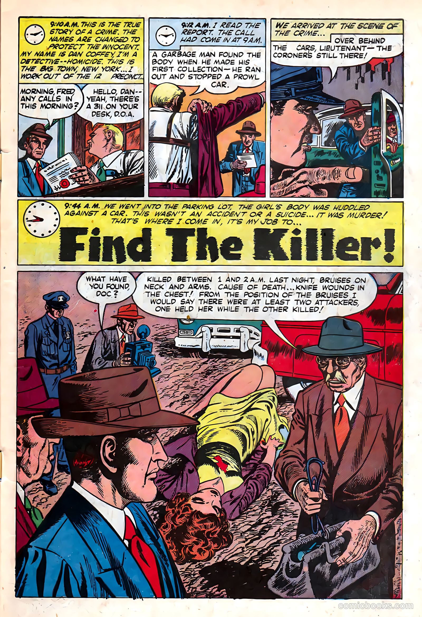 Police Against Crime #3 (1954) — page 3 of 36