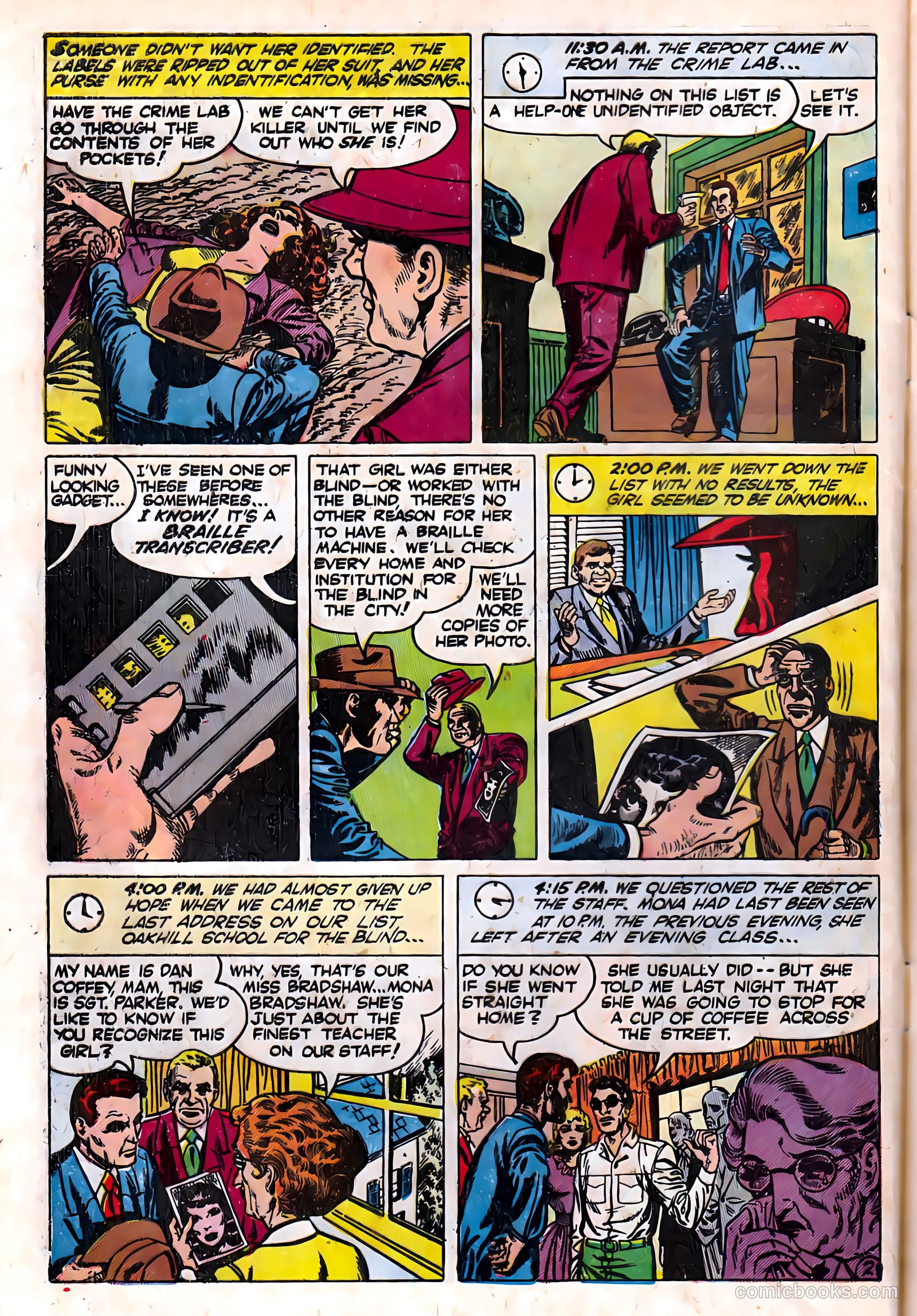 Police Against Crime #3 (1954) — page 4 of 36