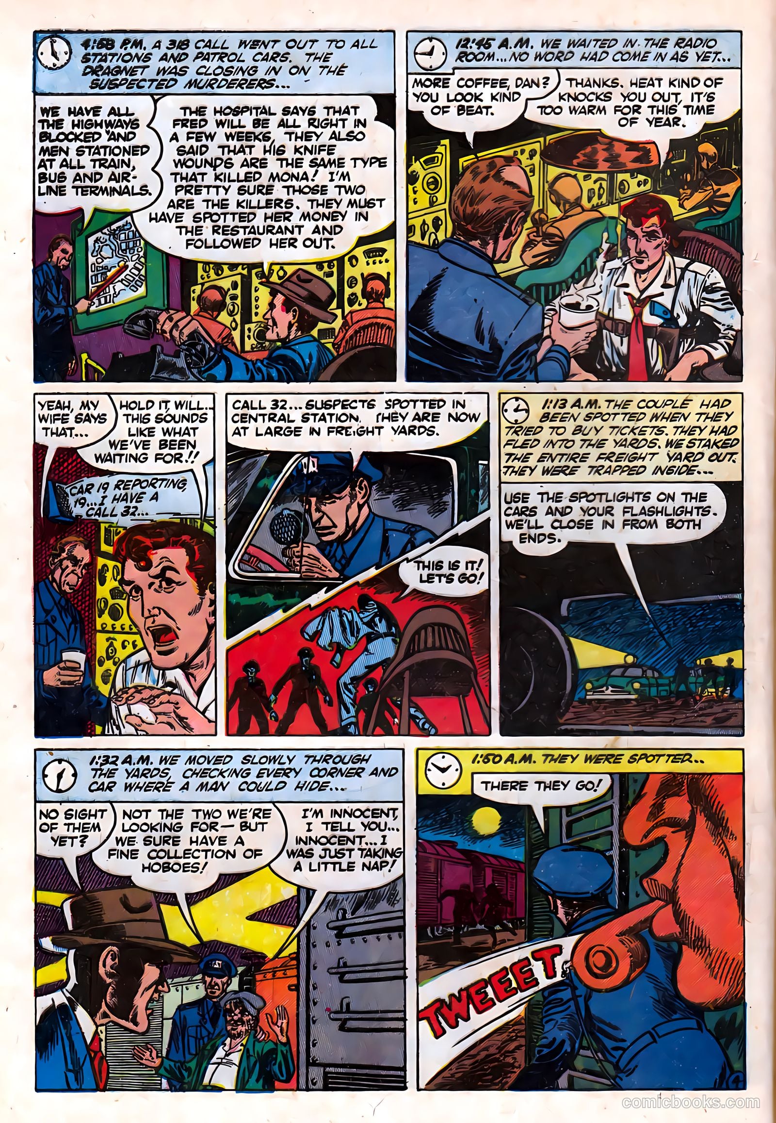 Police Against Crime #3 (1954) — page 6 of 36