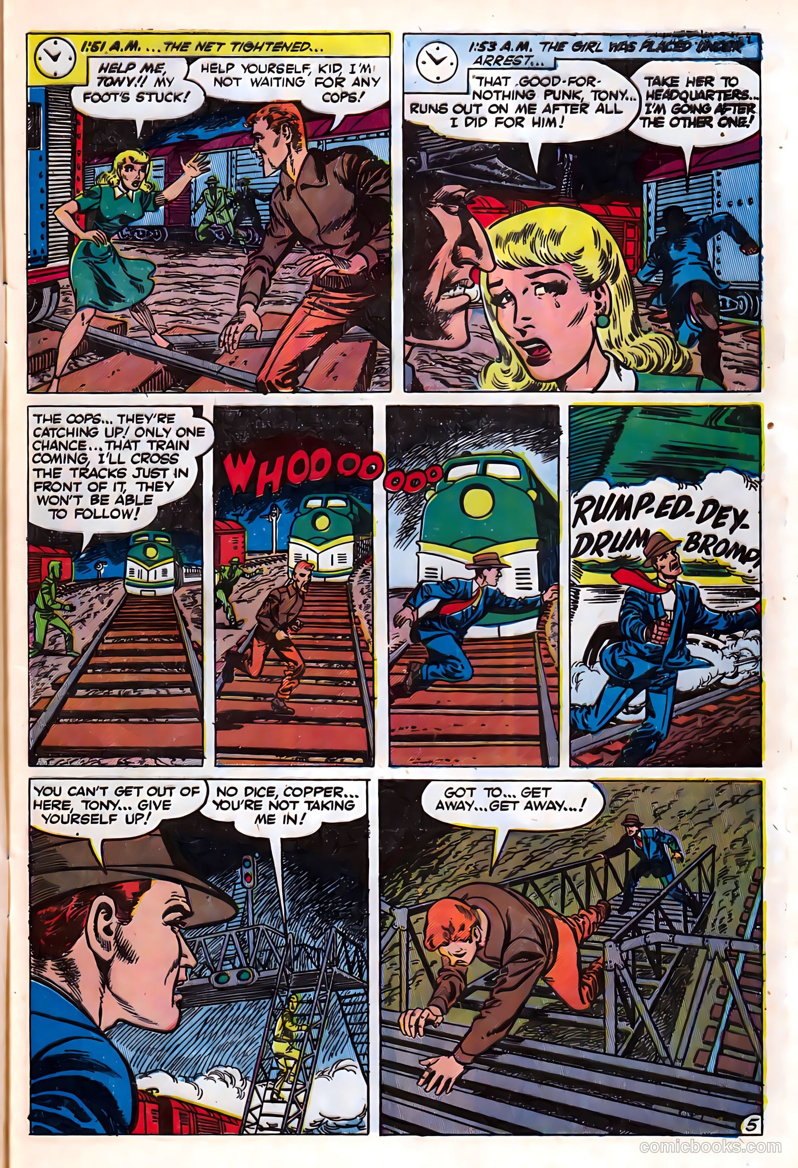 Police Against Crime #3 (1954) — page 7 of 36
