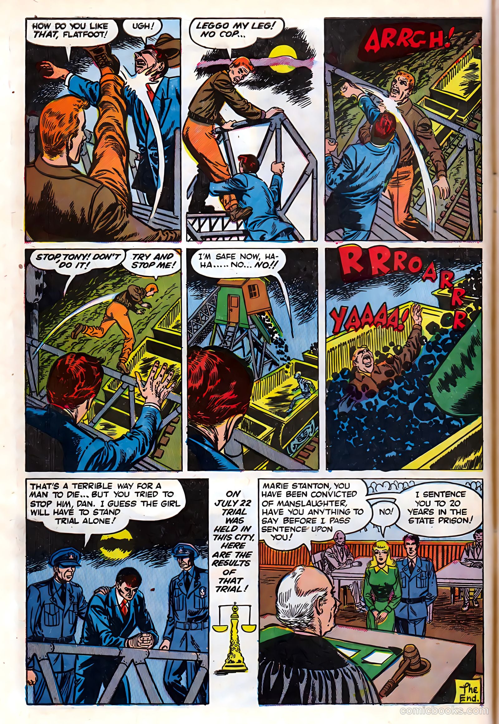 Police Against Crime #3 (1954) — page 8 of 36