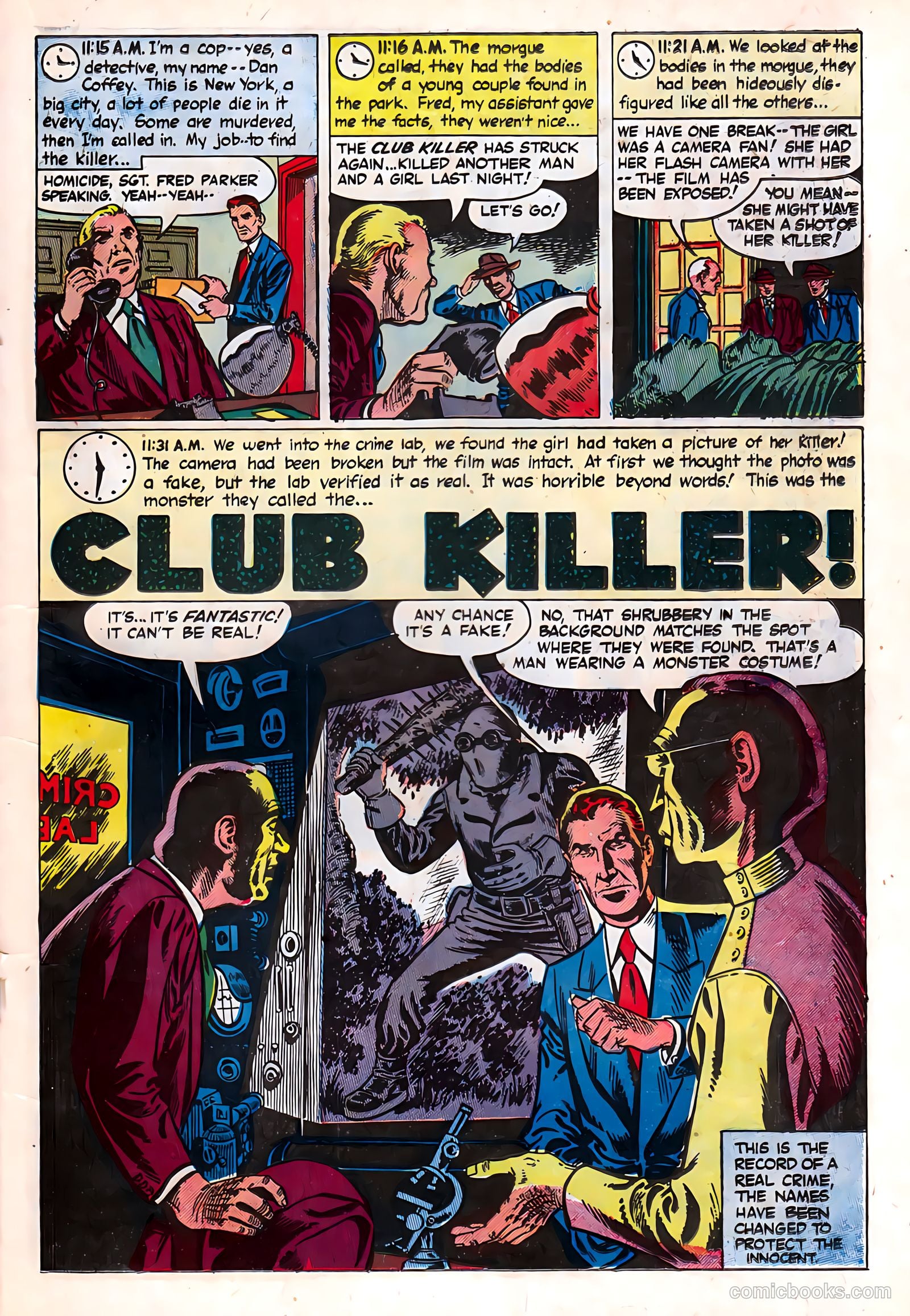 Police Against Crime #3 (1954) — page 19 of 36