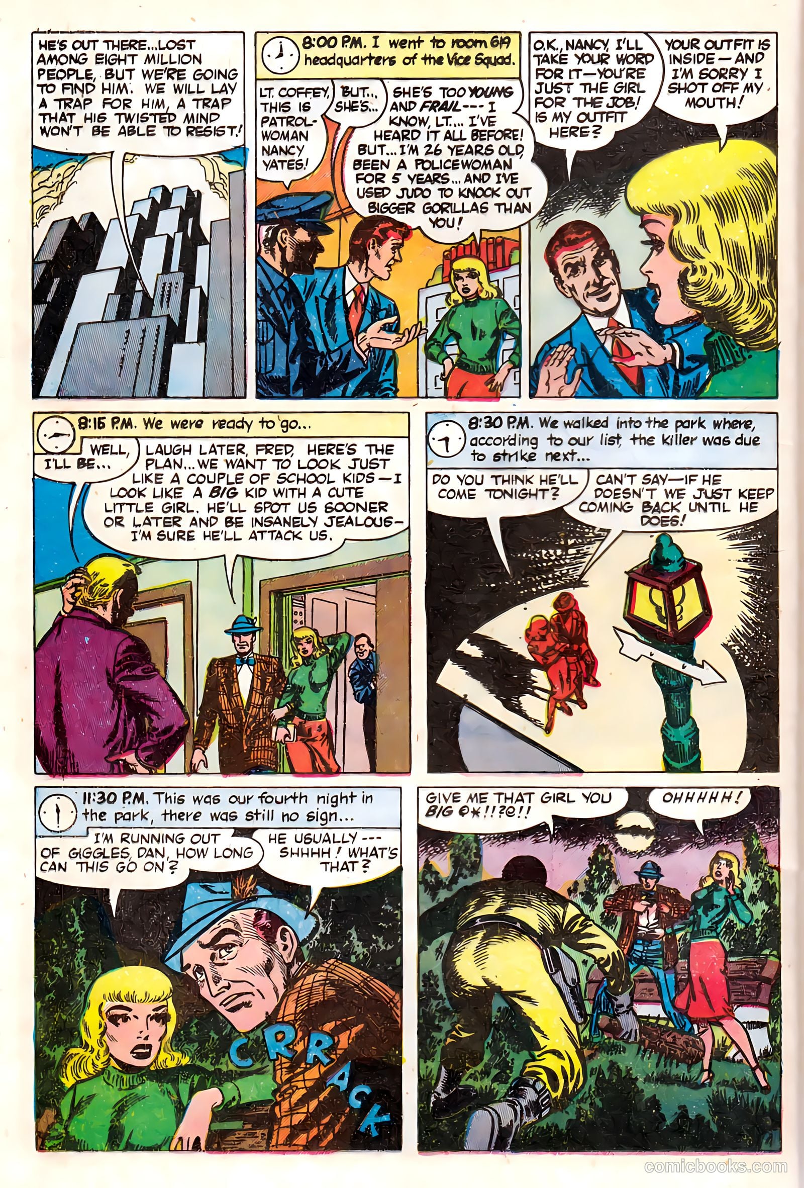 Police Against Crime #3 (1954) — page 22 of 36