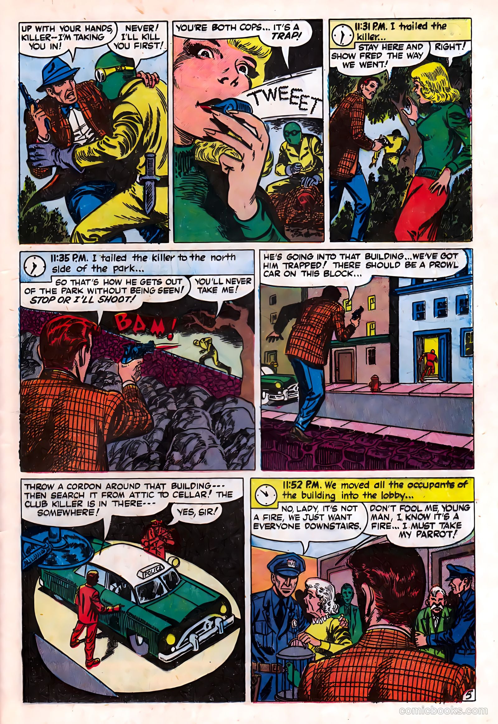 Police Against Crime #3 (1954) — page 23 of 36