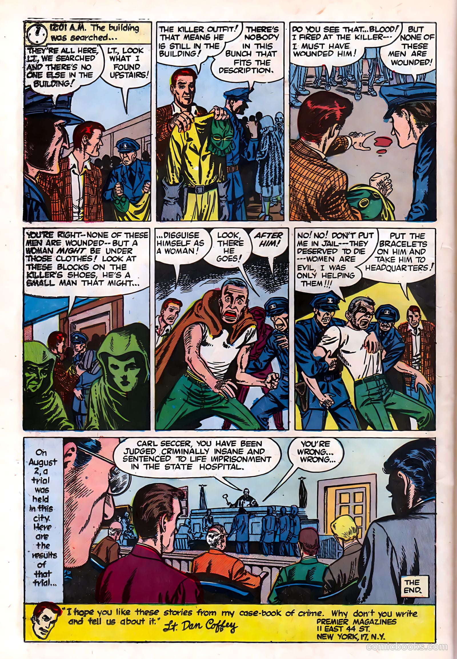 Police Against Crime #3 (1954) — page 24 of 36