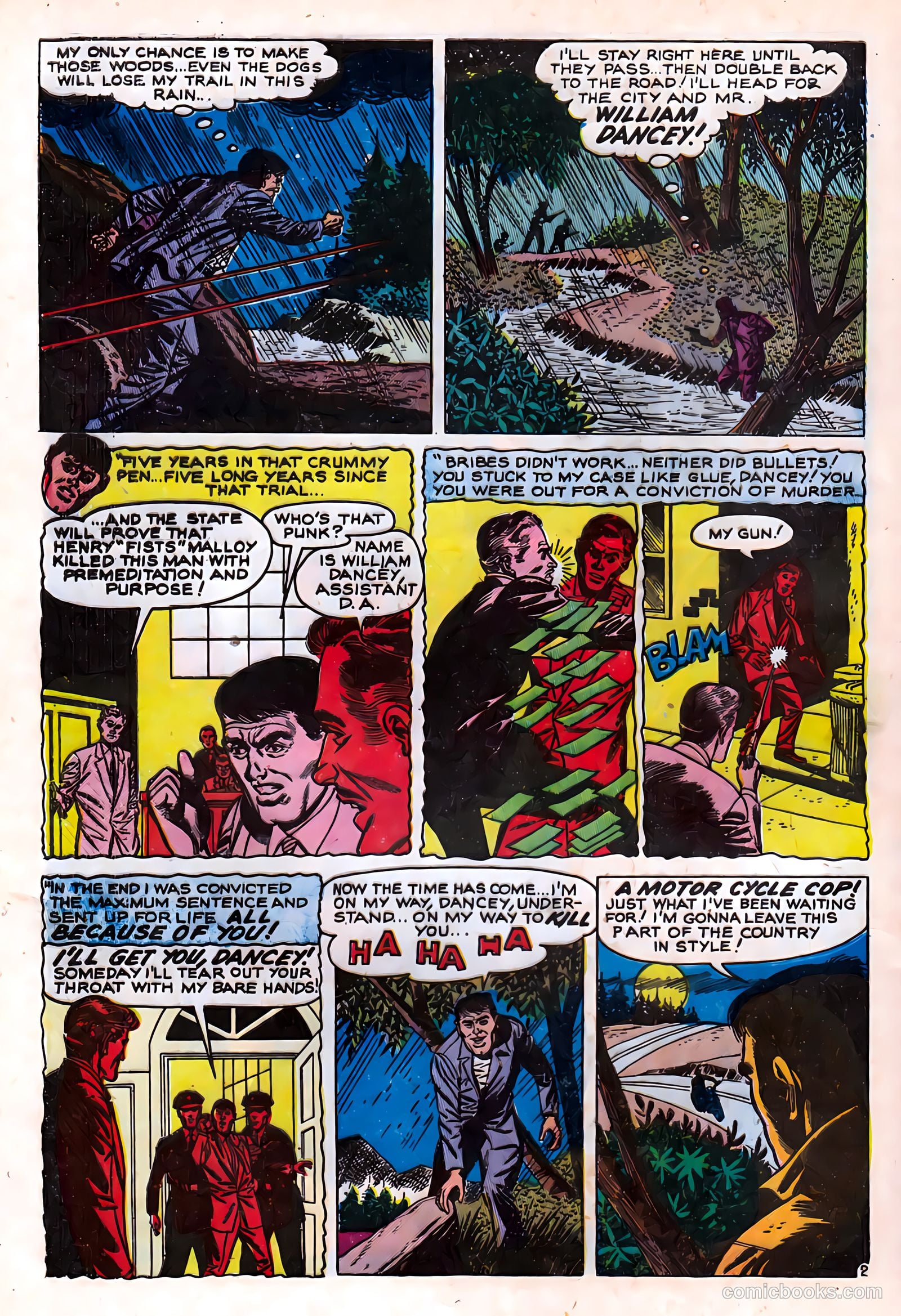 Police Against Crime #3 (1954) — page 30 of 36