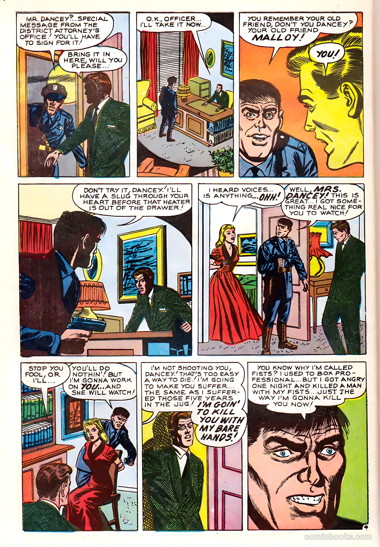 Police Against Crime #3 (1954) — page 32 of 36