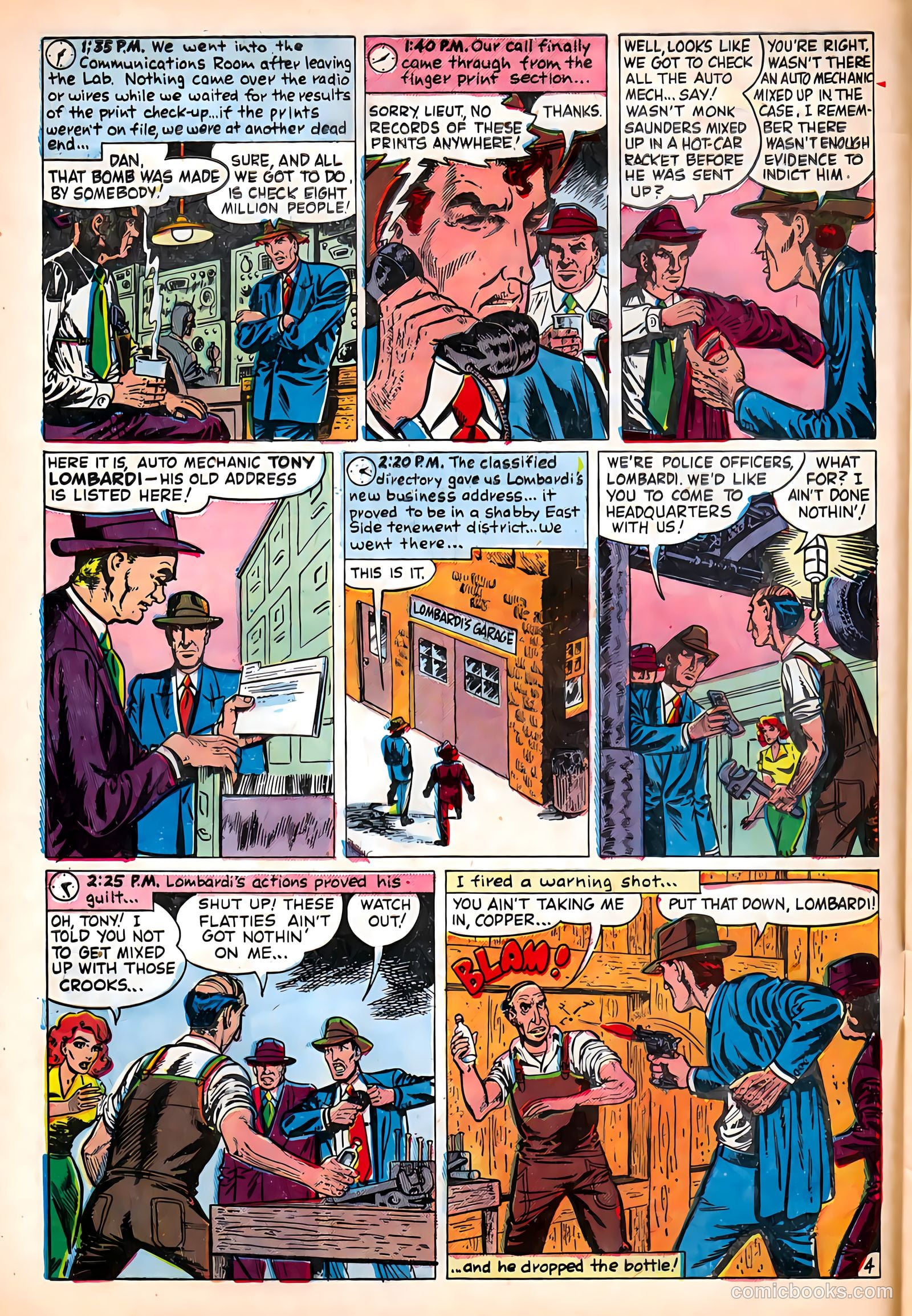 Police Against Crime #5 (1954) — page 6 of 36
