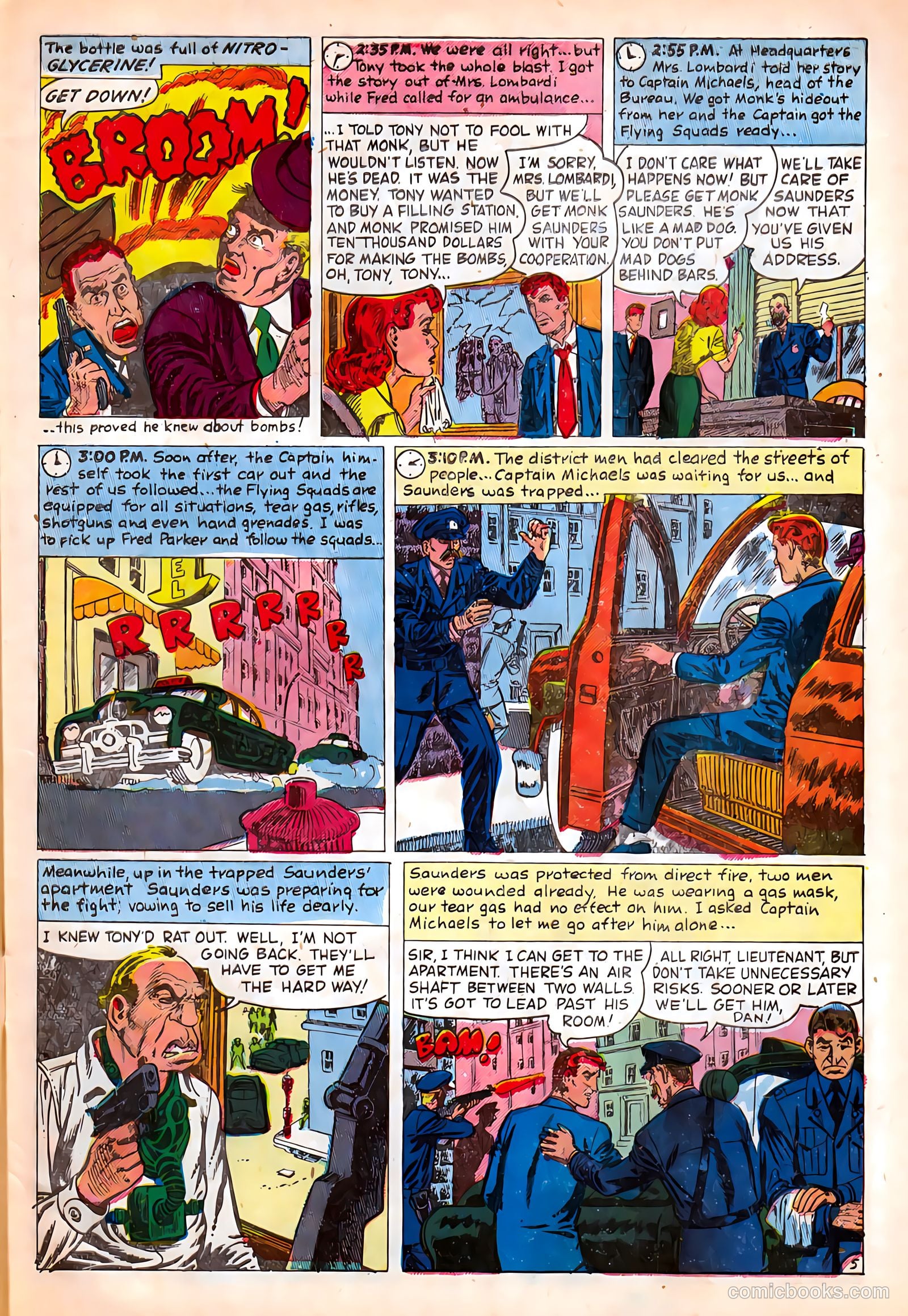 Police Against Crime #5 (1954) — page 7 of 36