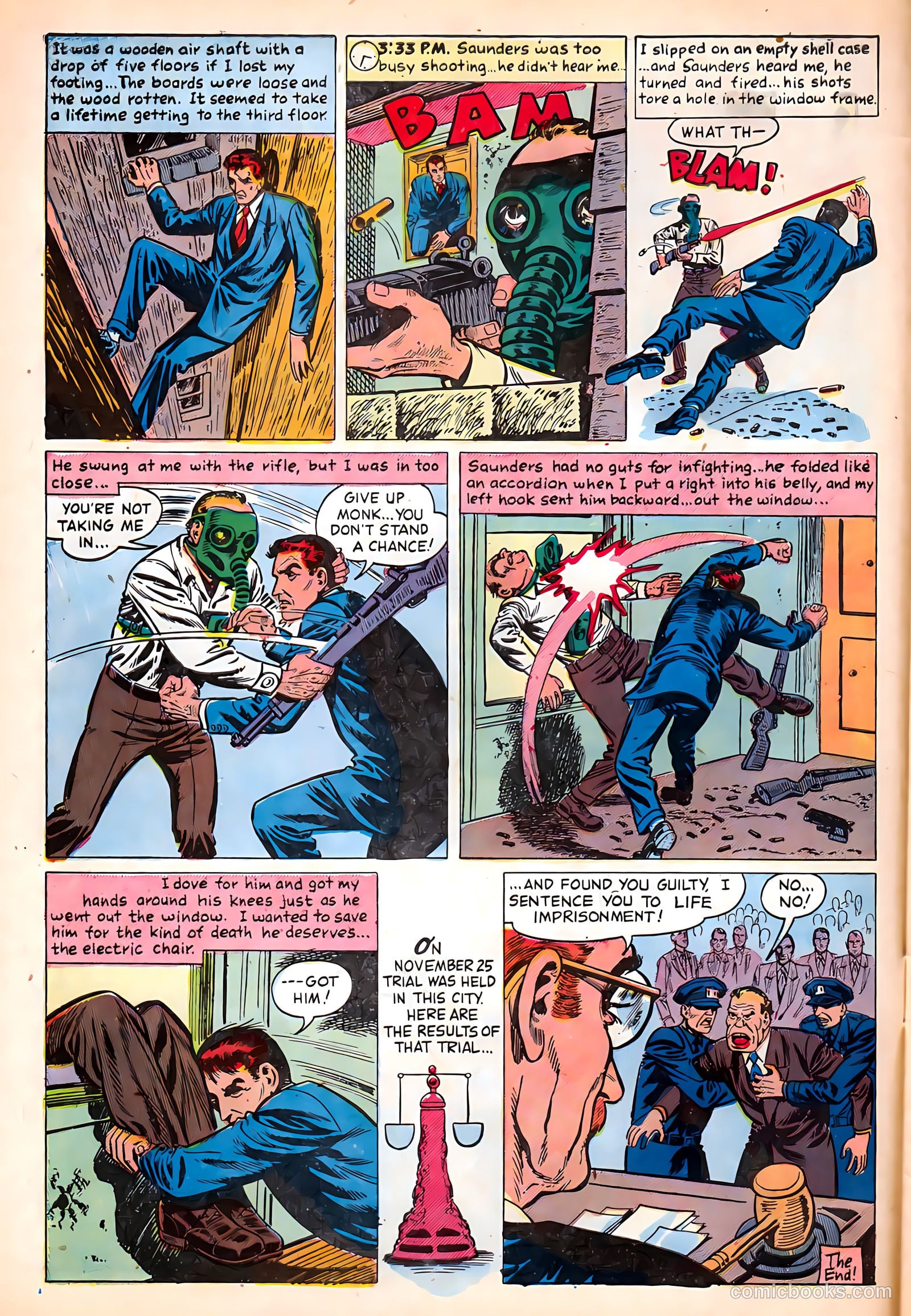 Police Against Crime #5 (1954) — page 8 of 36