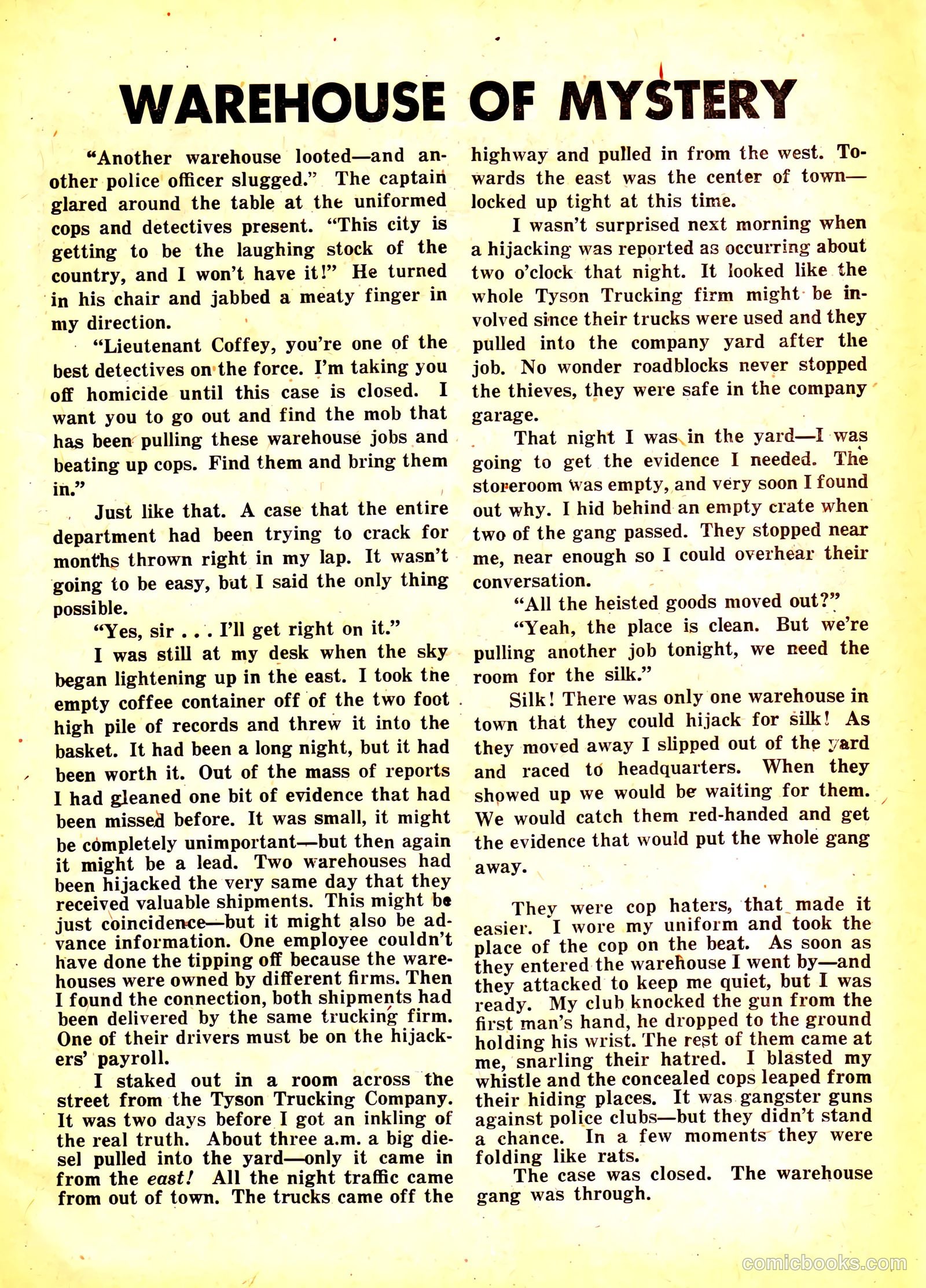 Police Against Crime #5 (1954) — page 11 of 36