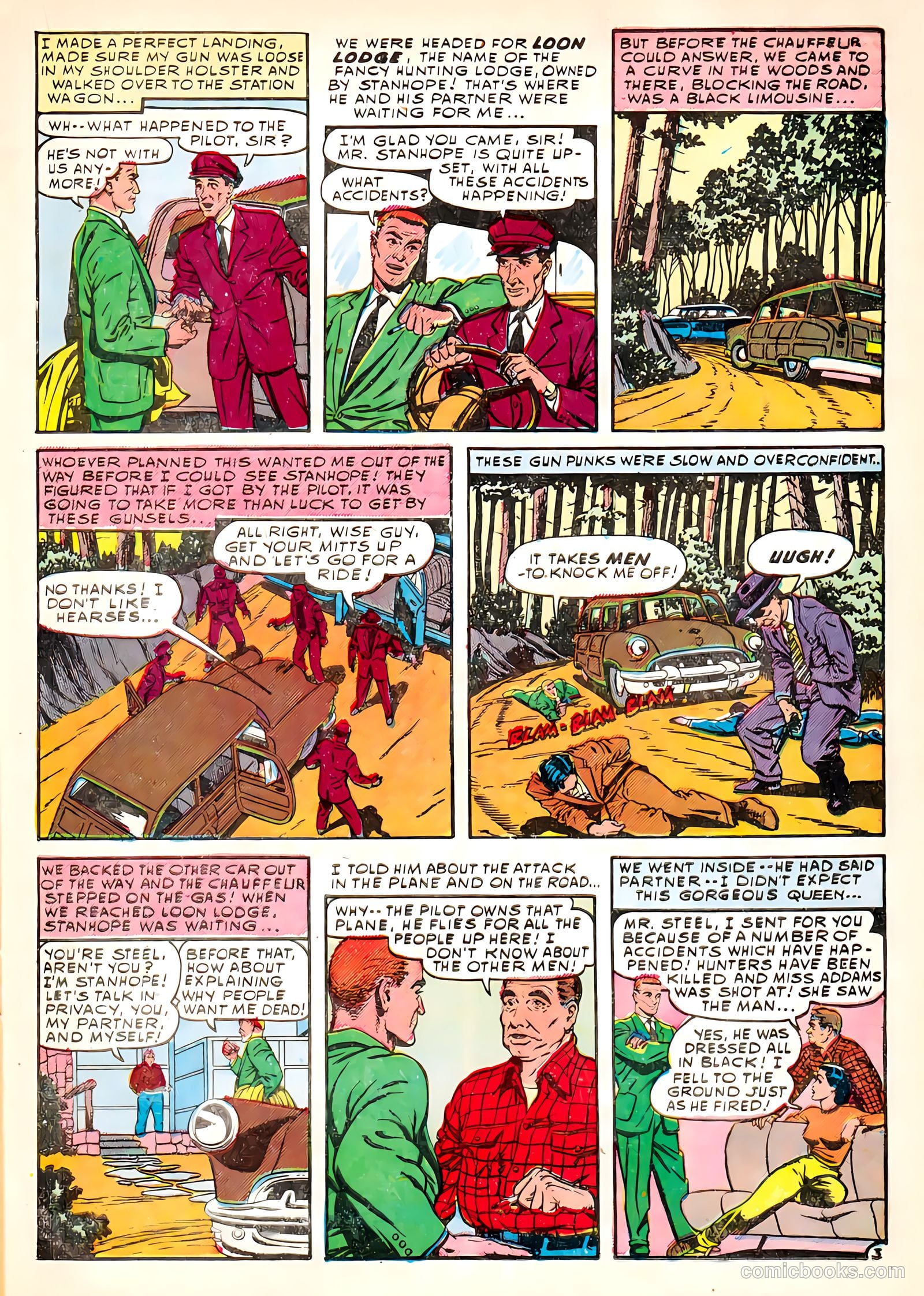 Police Against Crime #5 (1954) — page 15 of 36
