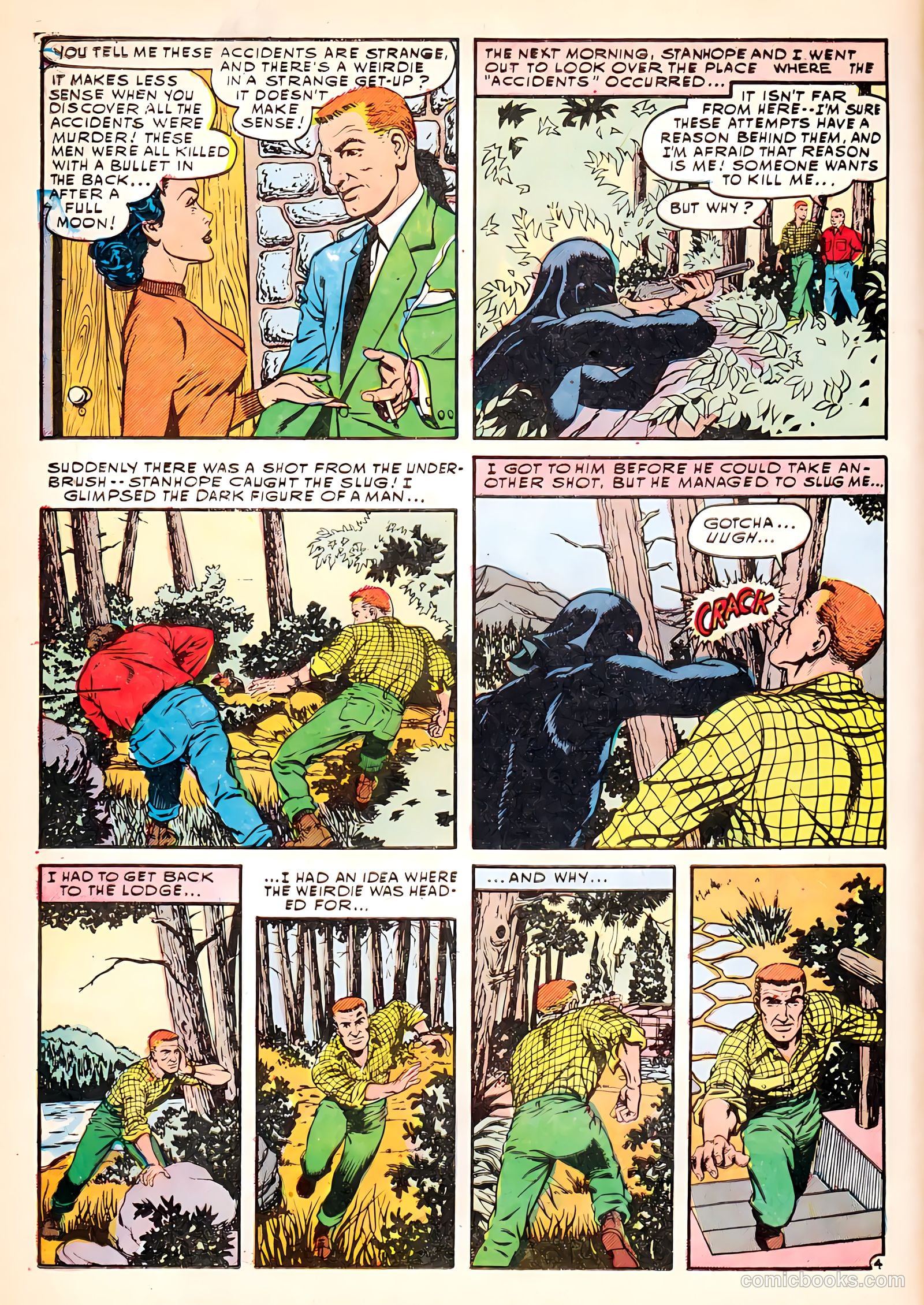 Police Against Crime #5 (1954) — page 16 of 36