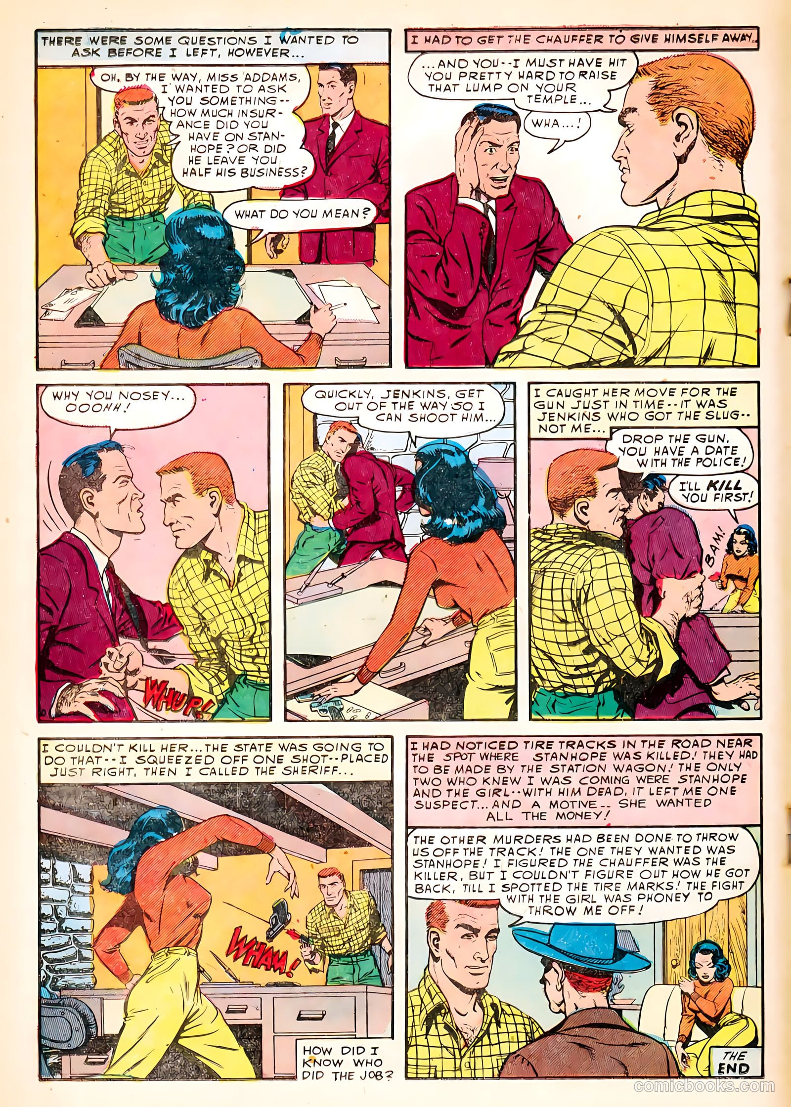Police Against Crime #5 (1954) — page 18 of 36