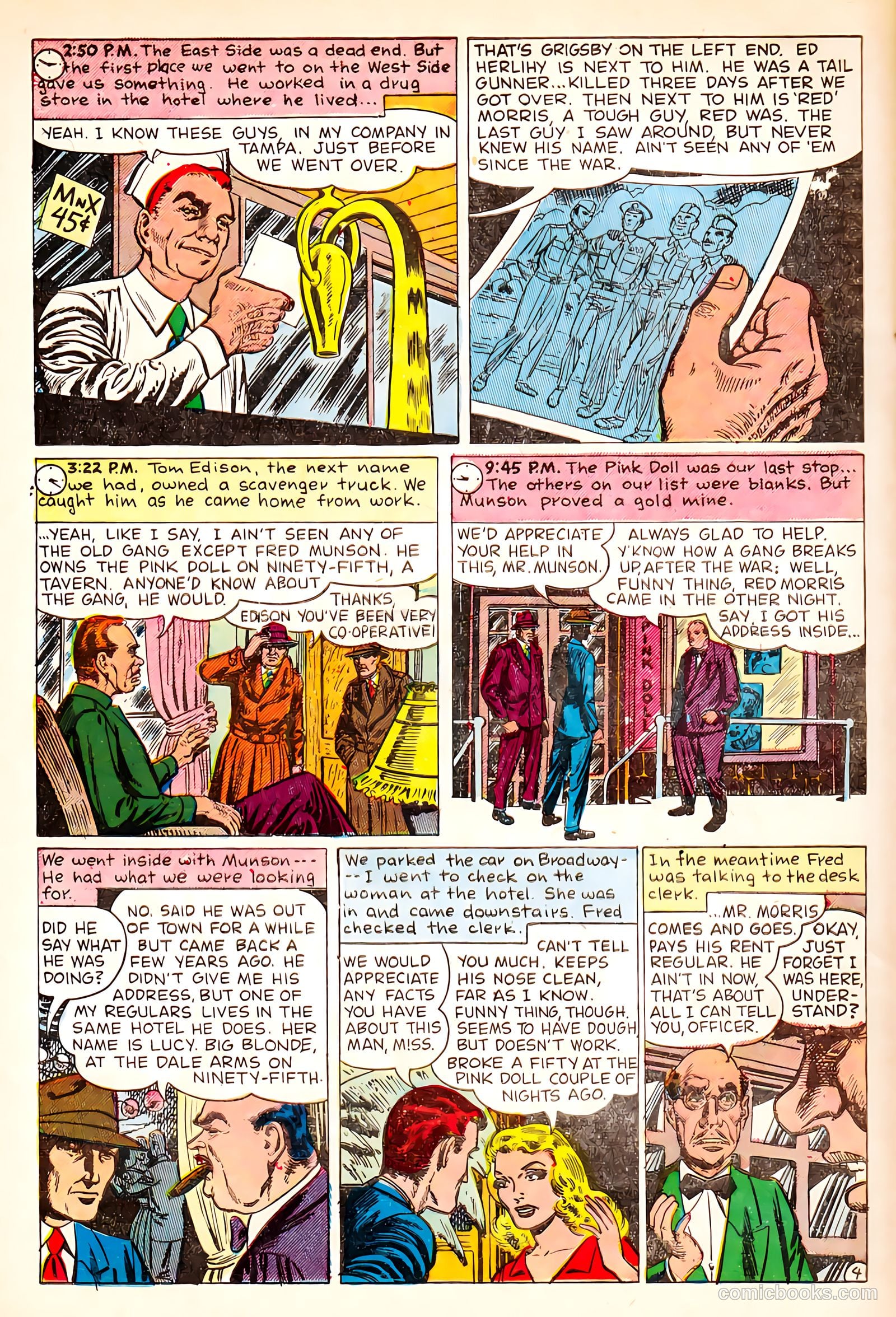 Police Against Crime #5 (1954) — page 22 of 36