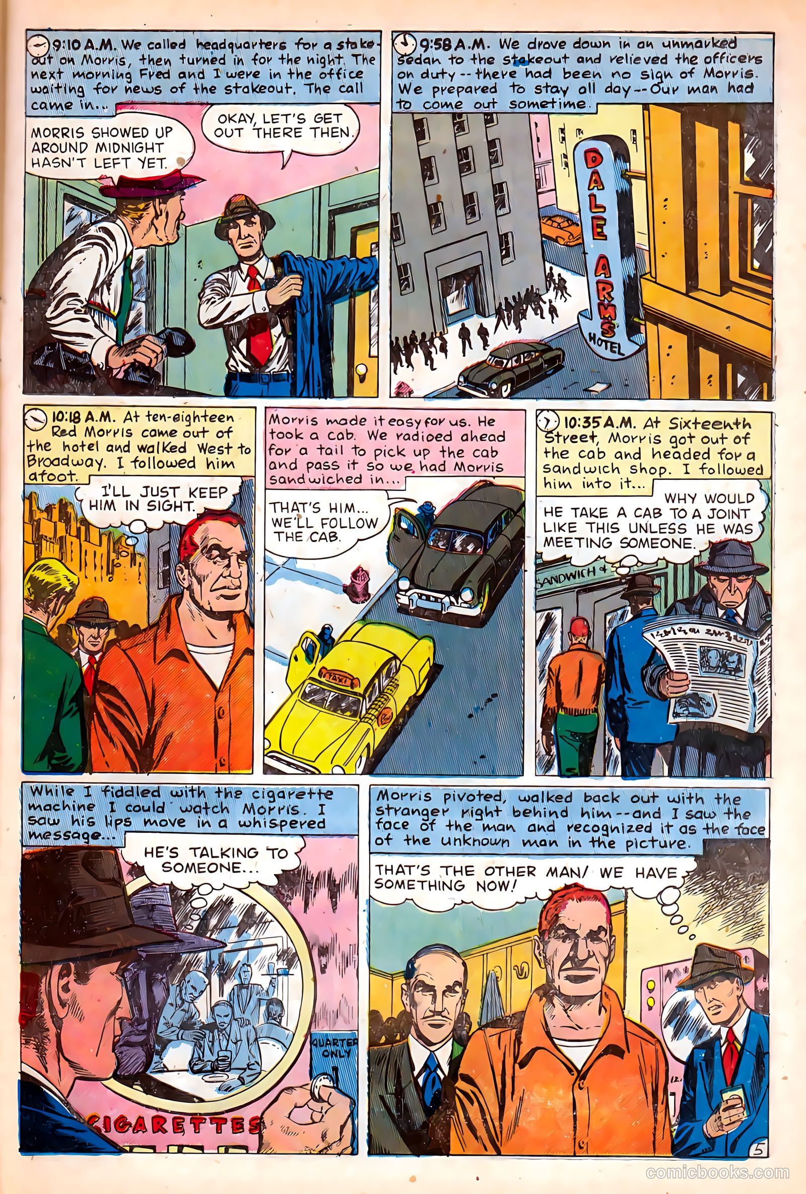 Police Against Crime #5 (1954) — page 23 of 36