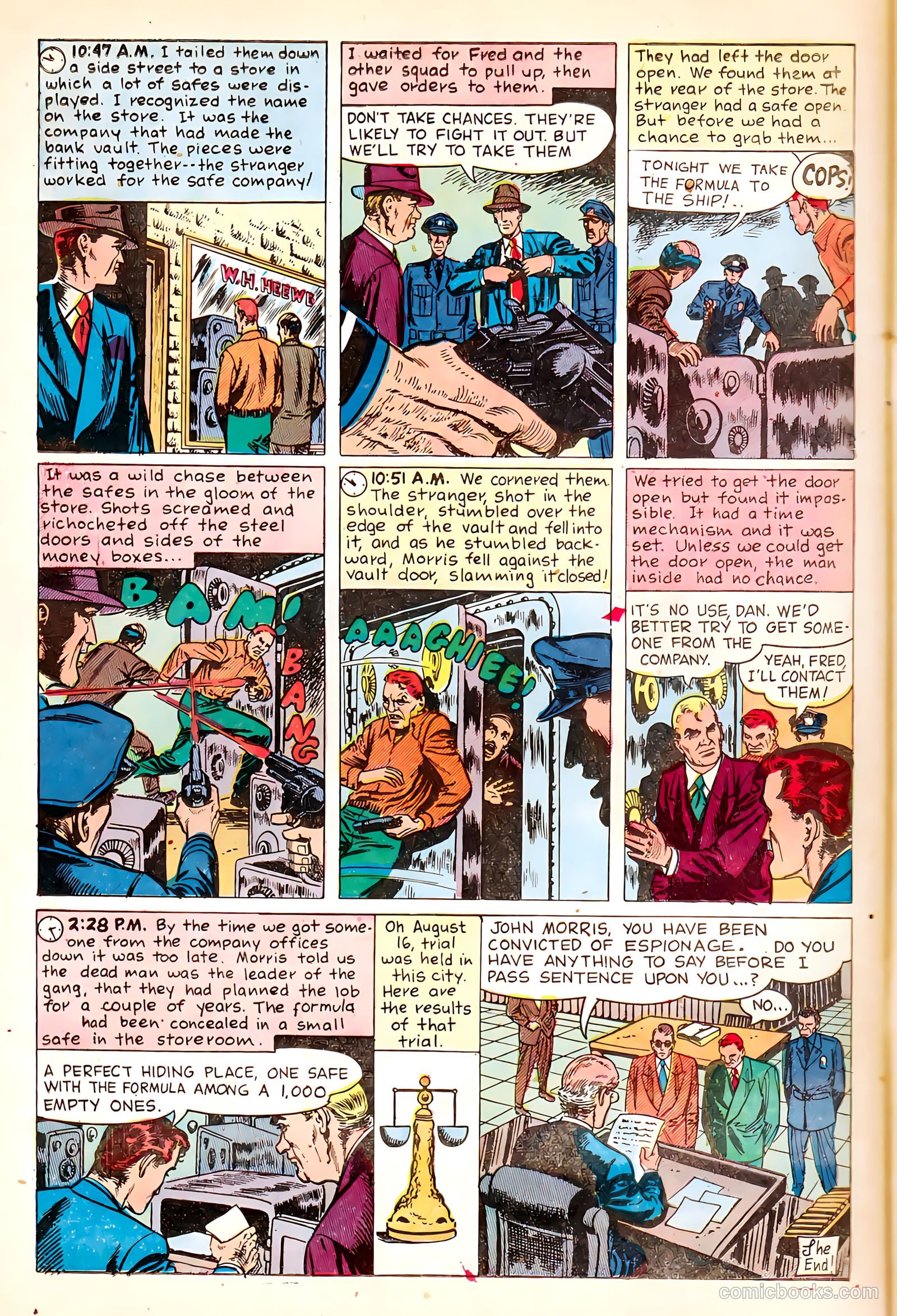 Police Against Crime #5 (1954) — page 24 of 36