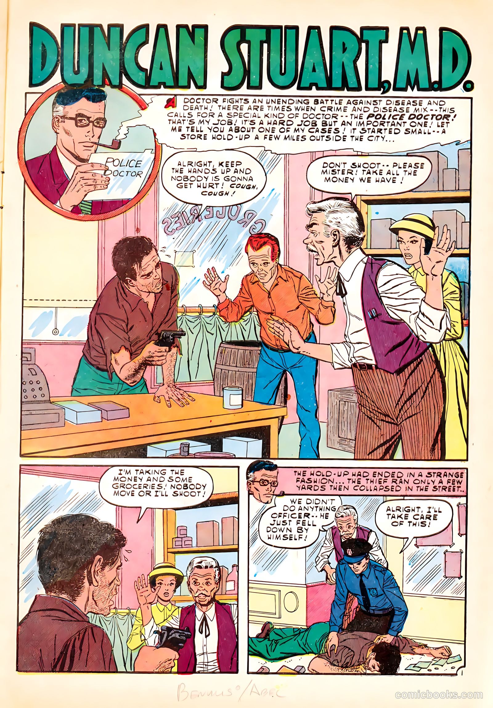 Police Against Crime #5 (1954) — page 29 of 36