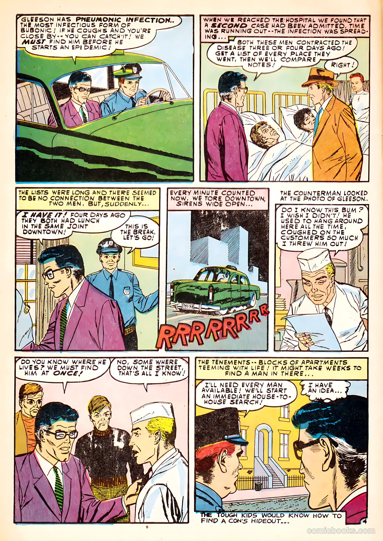 Police Against Crime #5 (1954) — page 32 of 36