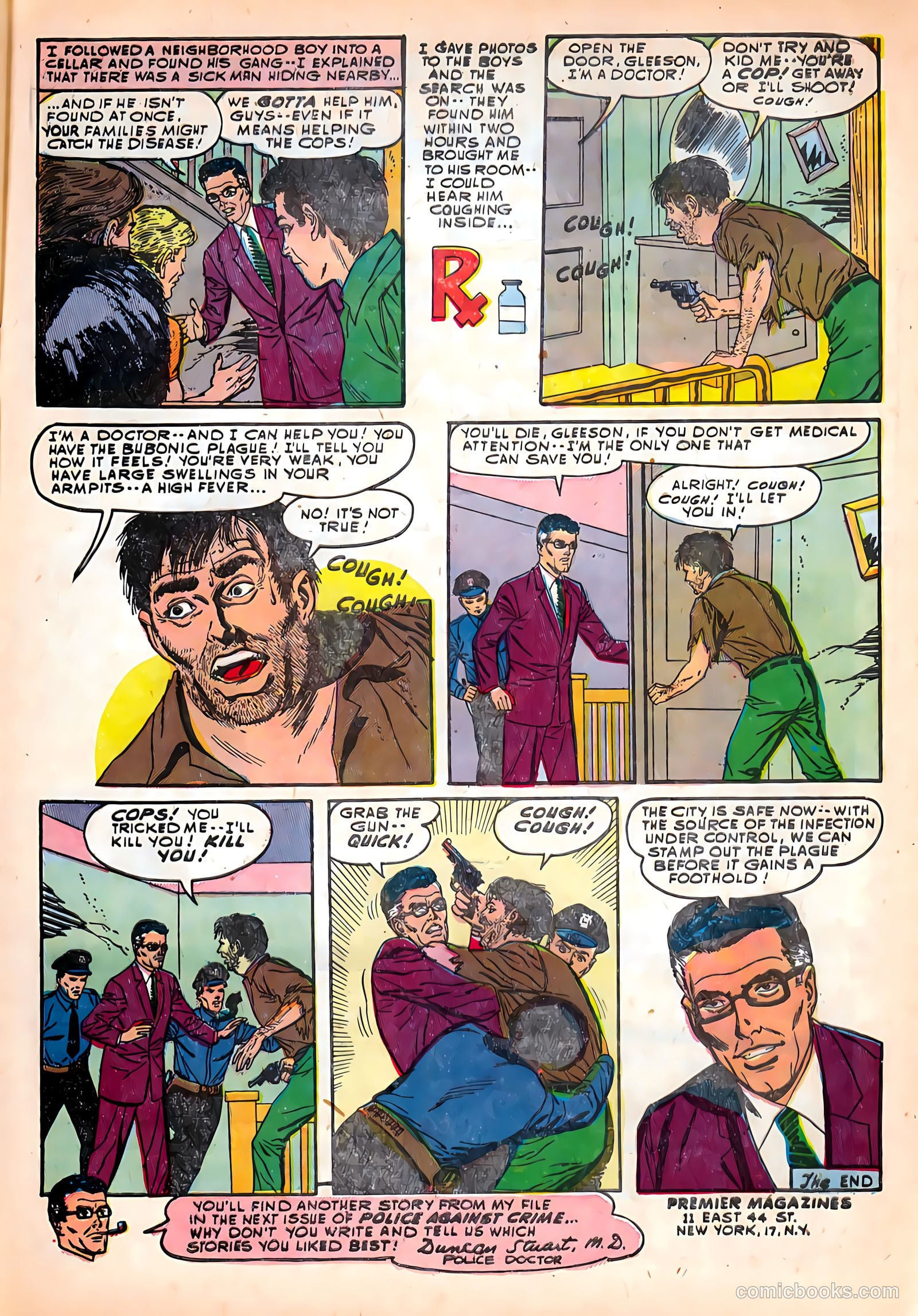 Police Against Crime #5 (1954) — page 33 of 36