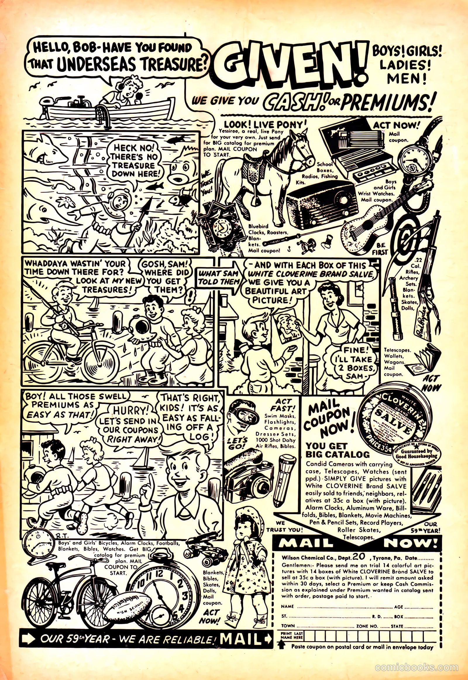 Police Against Crime #5 (1954) — page 36 of 36