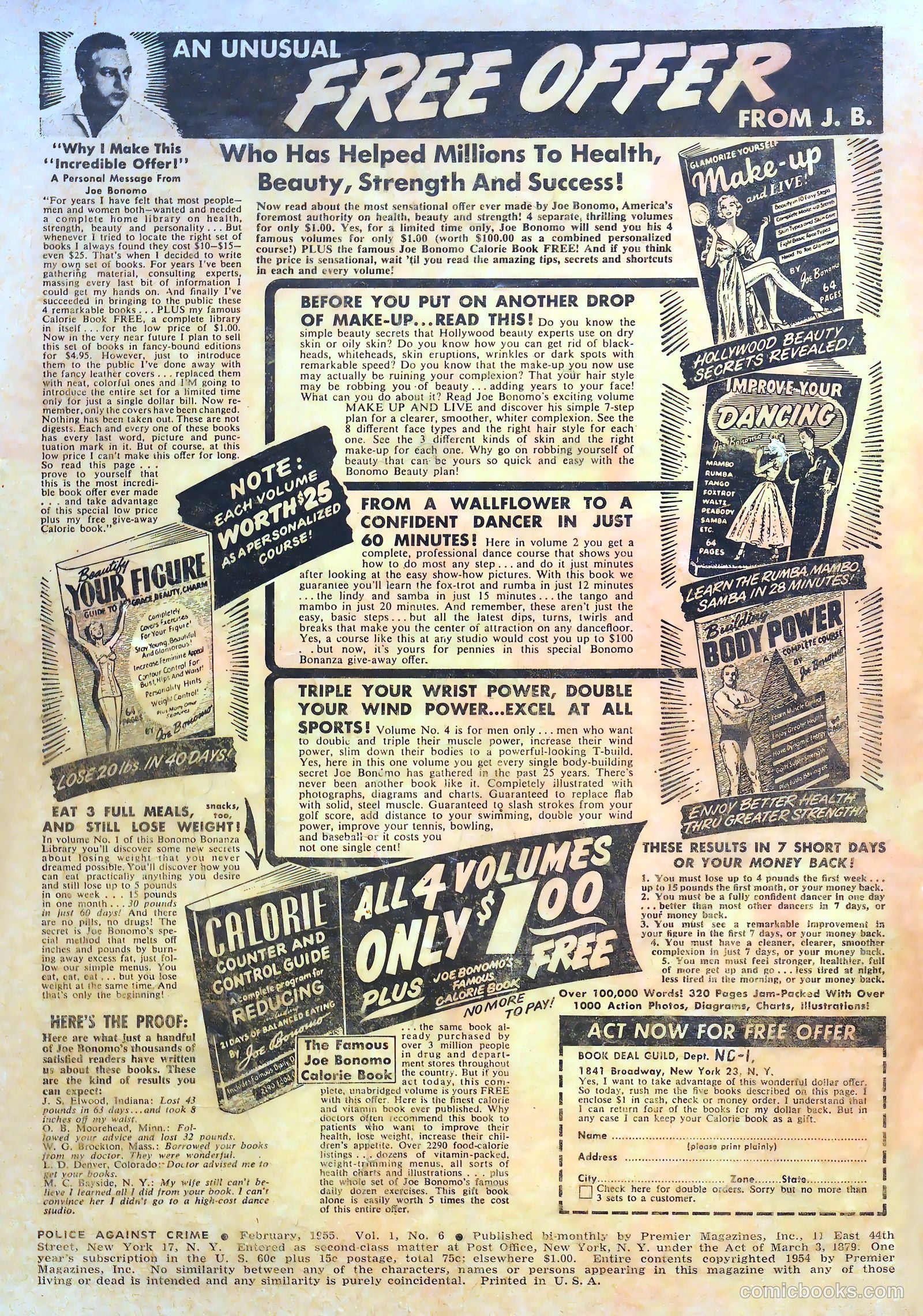 Police Against Crime #6 (1955) — page 2 of 36