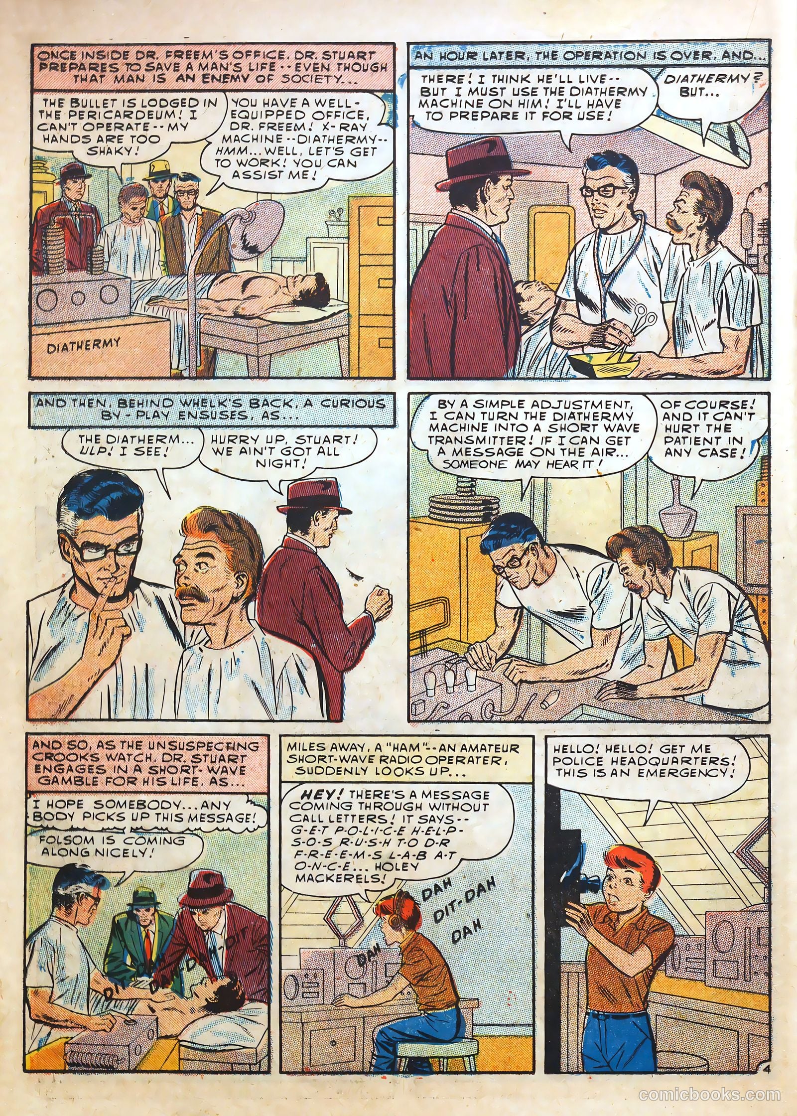 Police Against Crime #6 (1955) — page 16 of 36