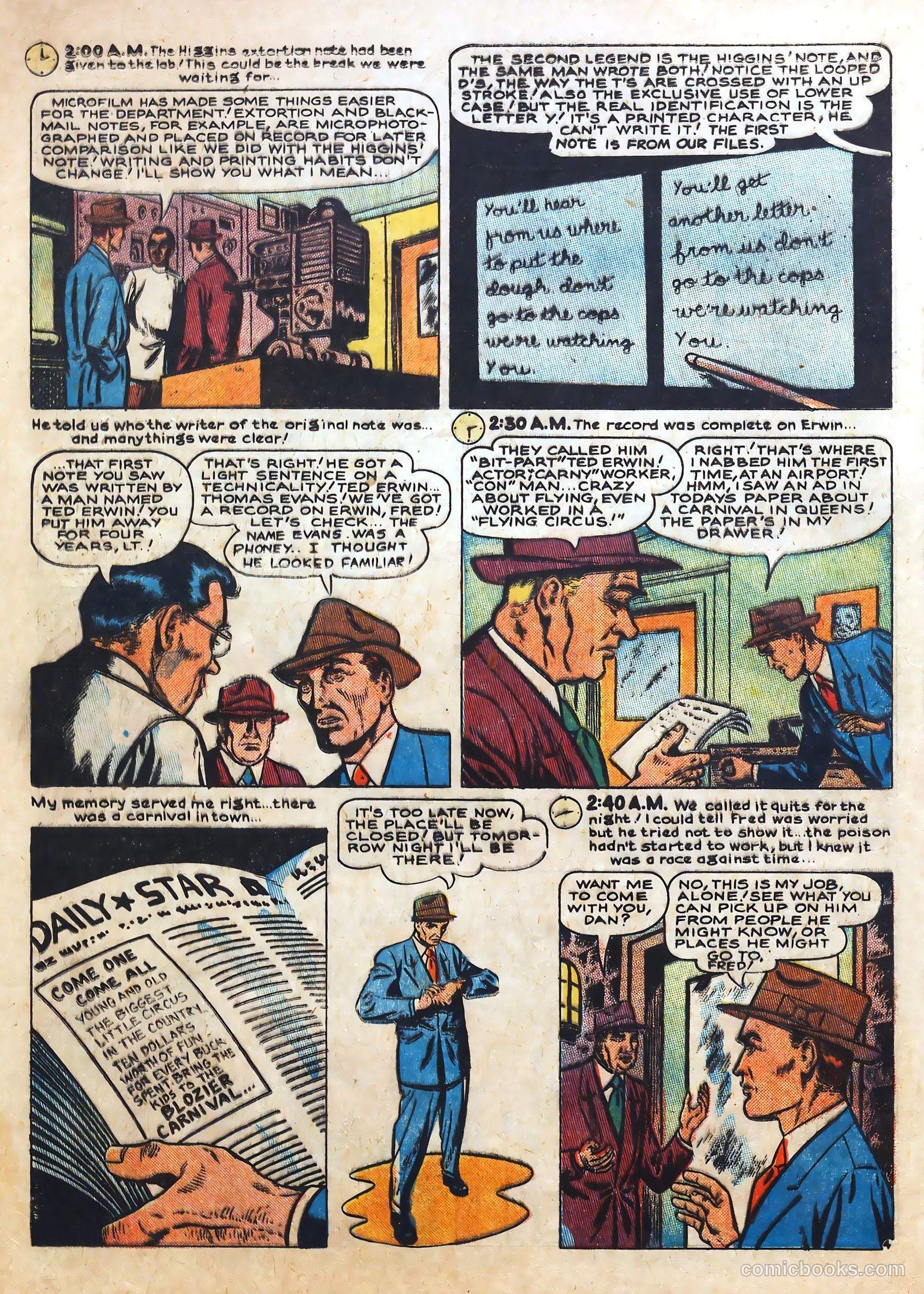 Police Against Crime #6 (1955) — page 22 of 36
