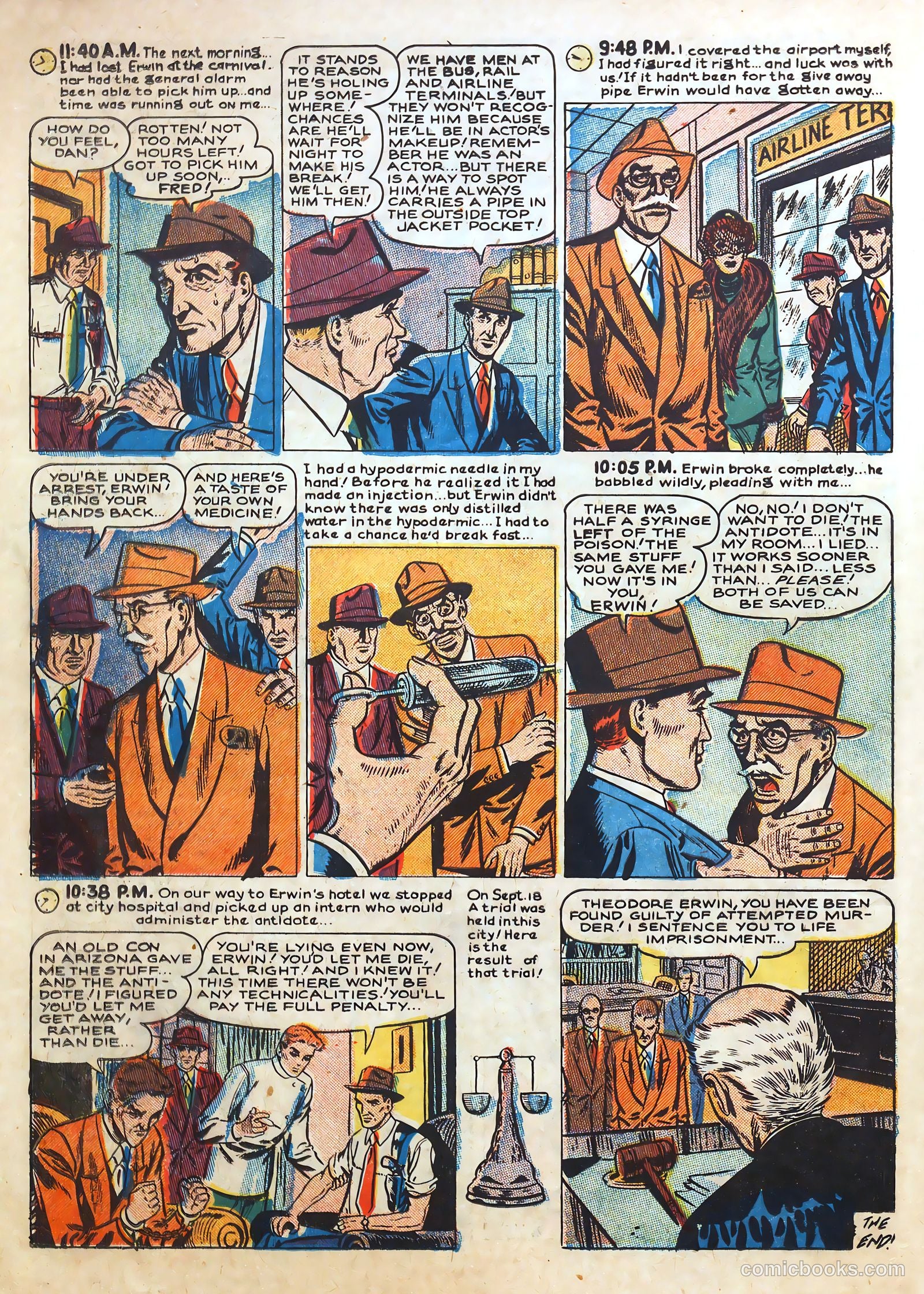 Police Against Crime #6 (1955) — page 24 of 36