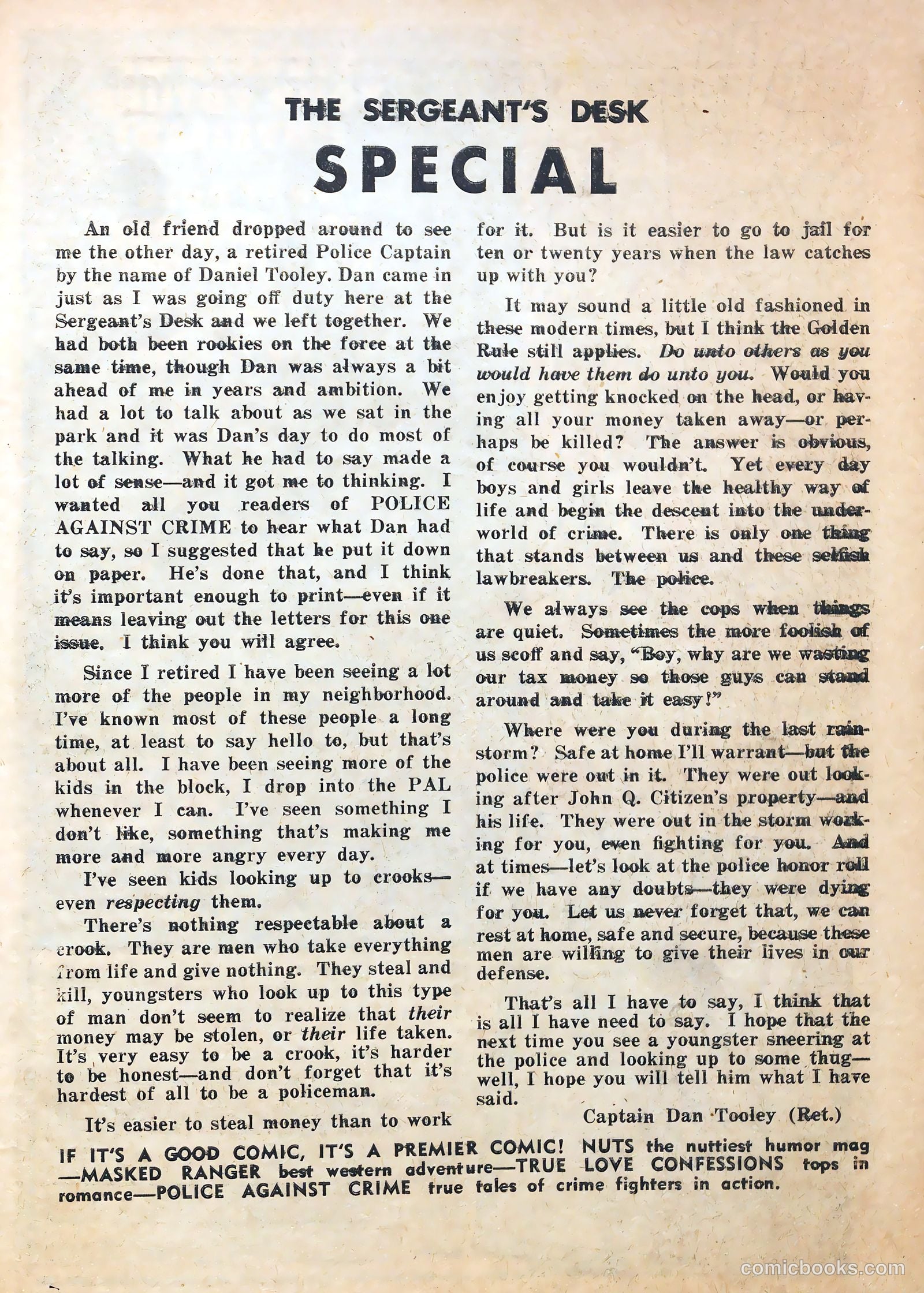 Police Against Crime #6 (1955) — page 27 of 36