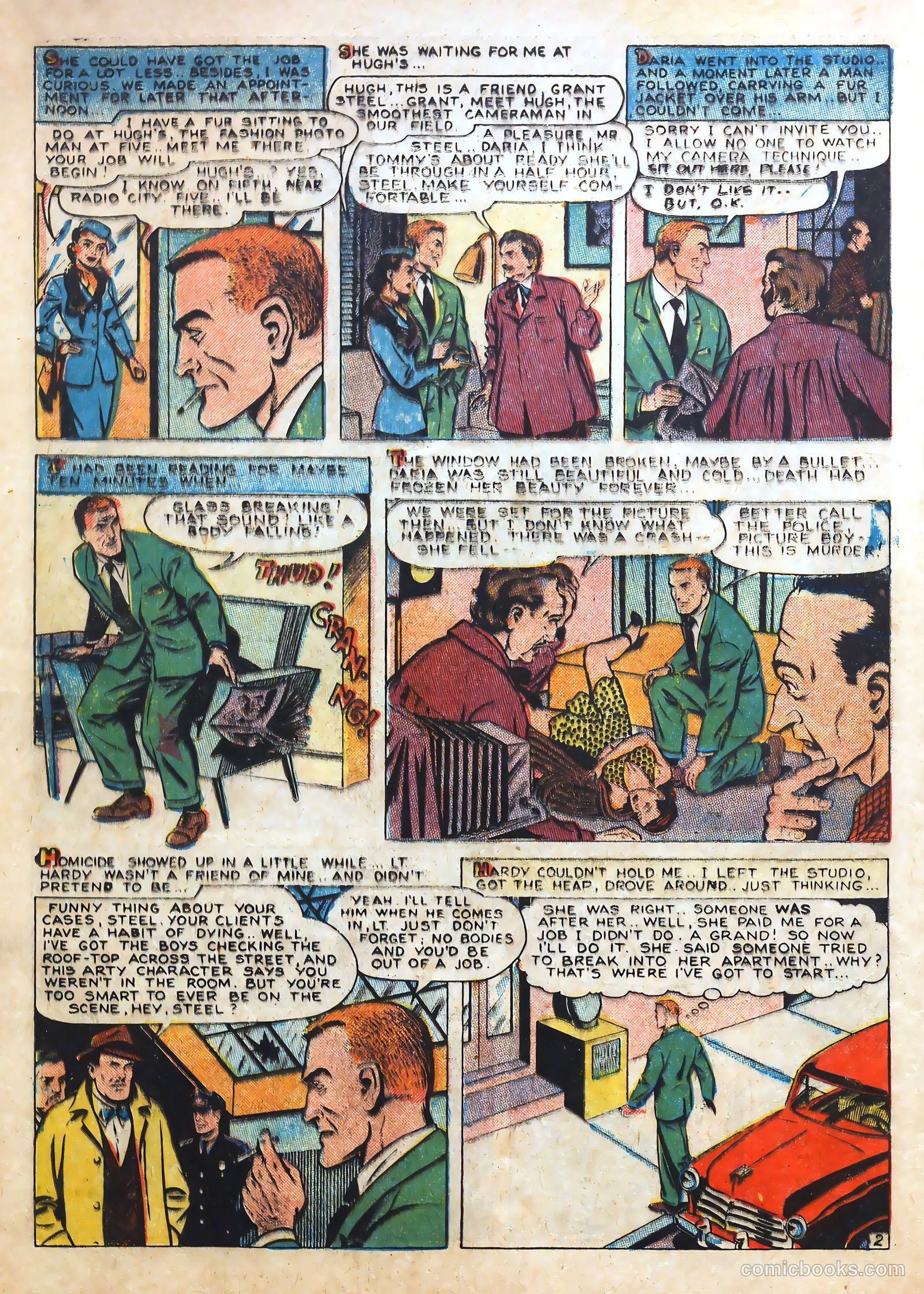 Police Against Crime #6 (1955) — page 30 of 36