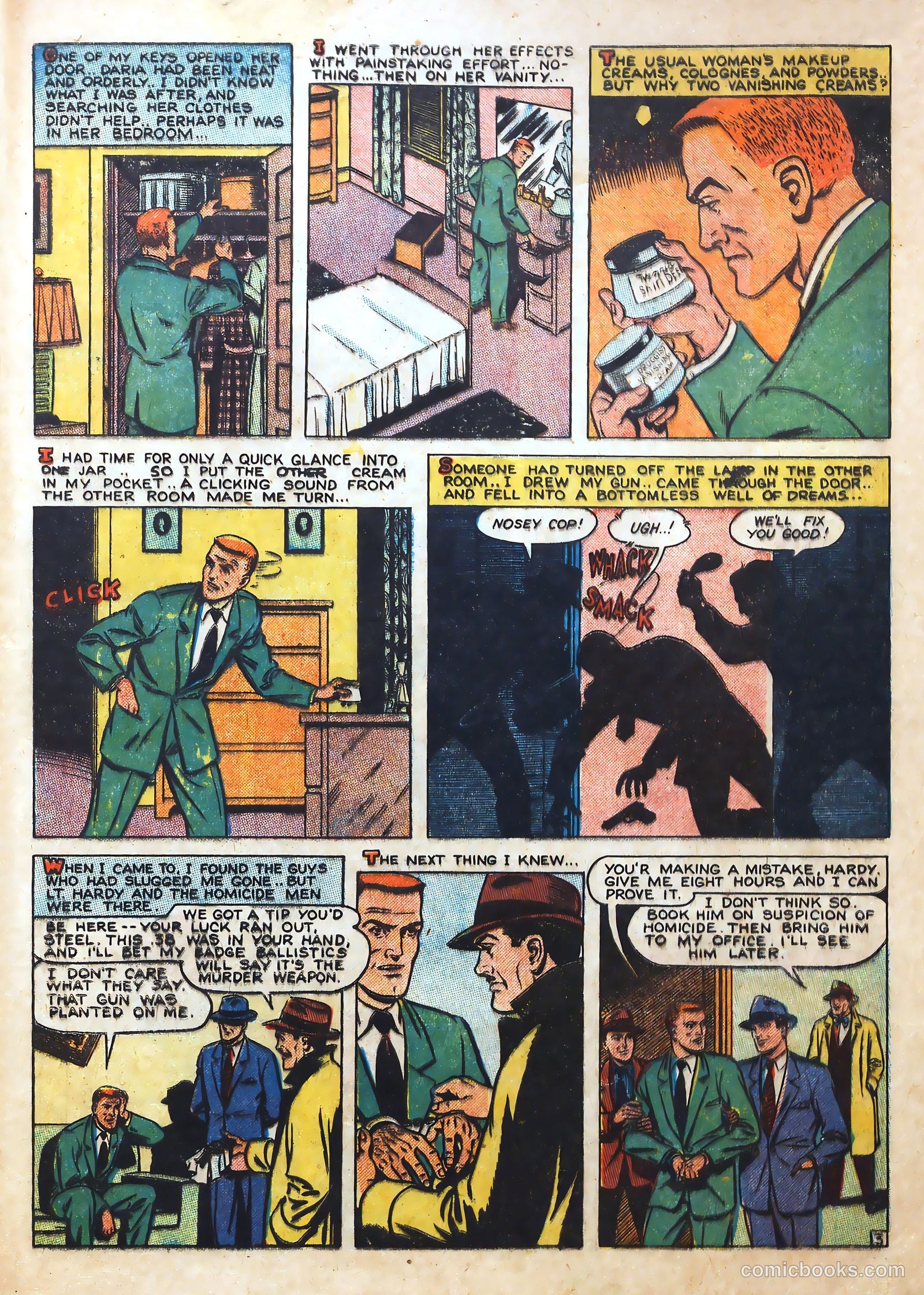 Police Against Crime #6 (1955) — page 31 of 36