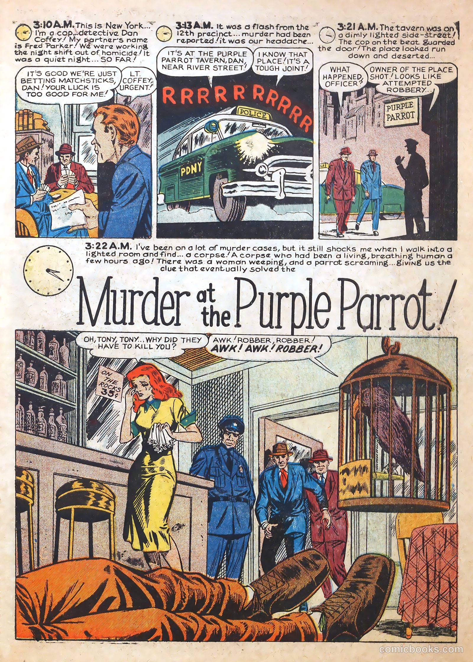Police Against Crime #6 (1955) — page 3 of 36