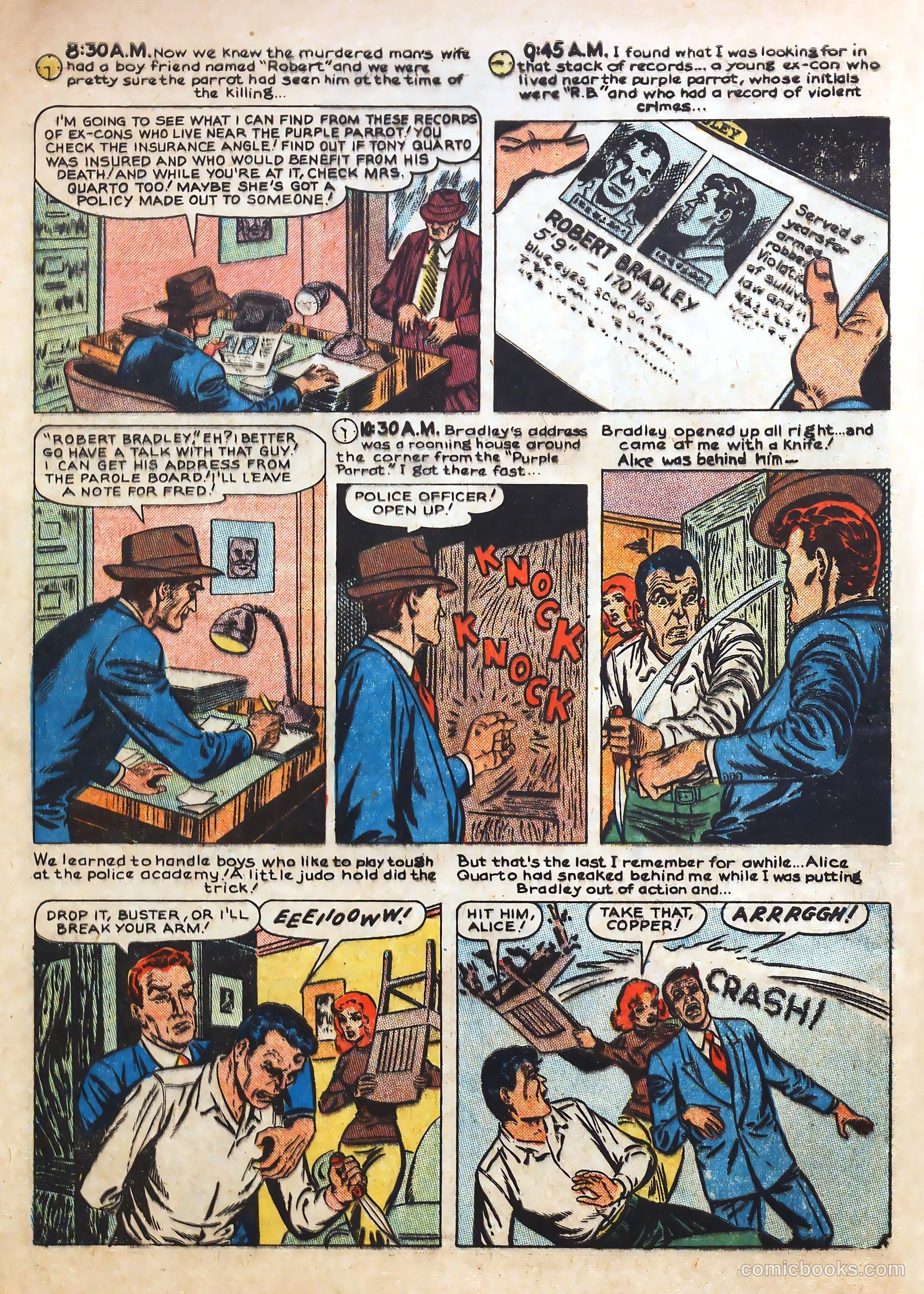 Police Against Crime #6 (1955) — page 6 of 36